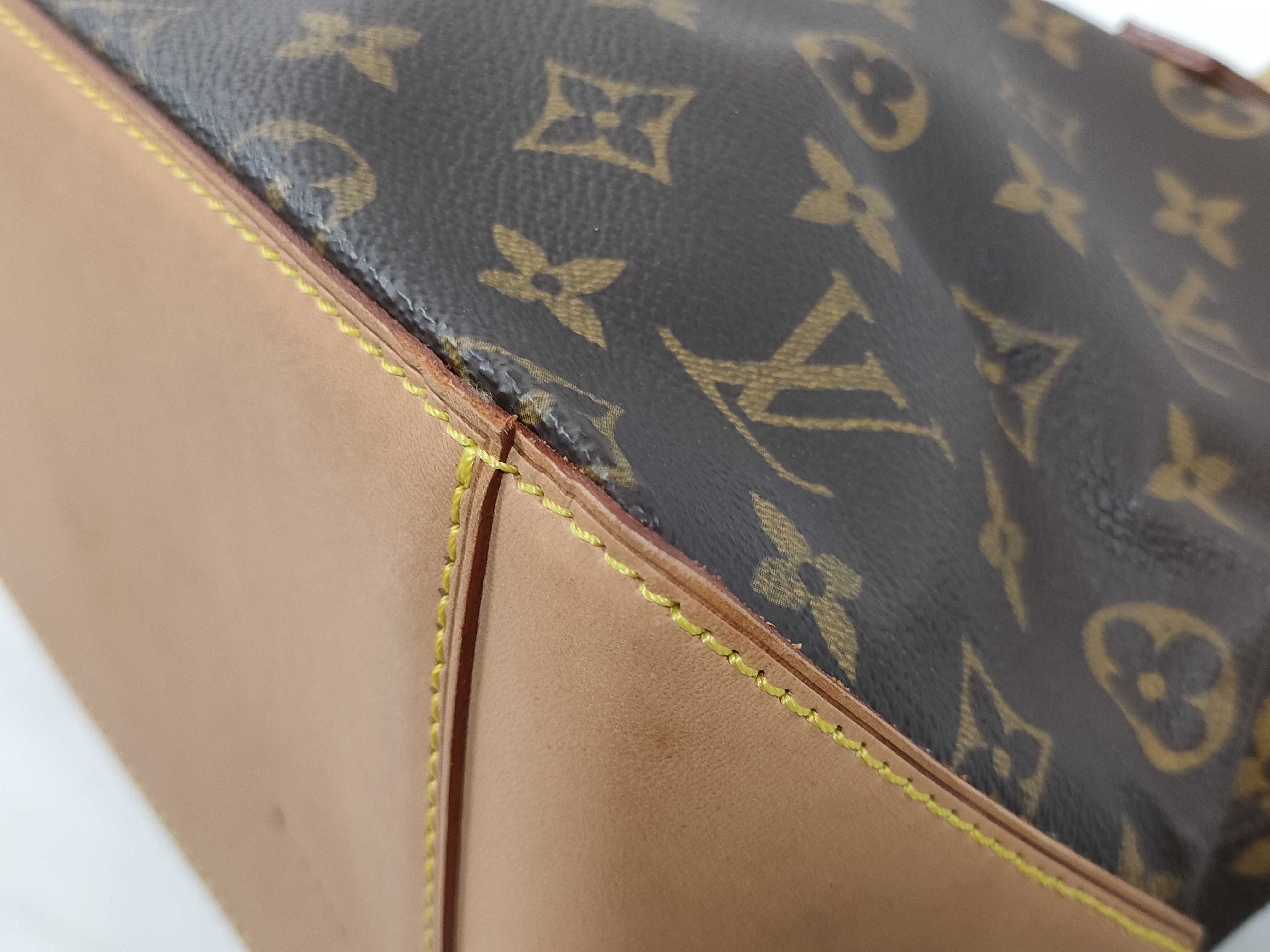 Monogram Louis Vuitton Brown Monogram Cabas Piano M51148 Tote Bag — view 8