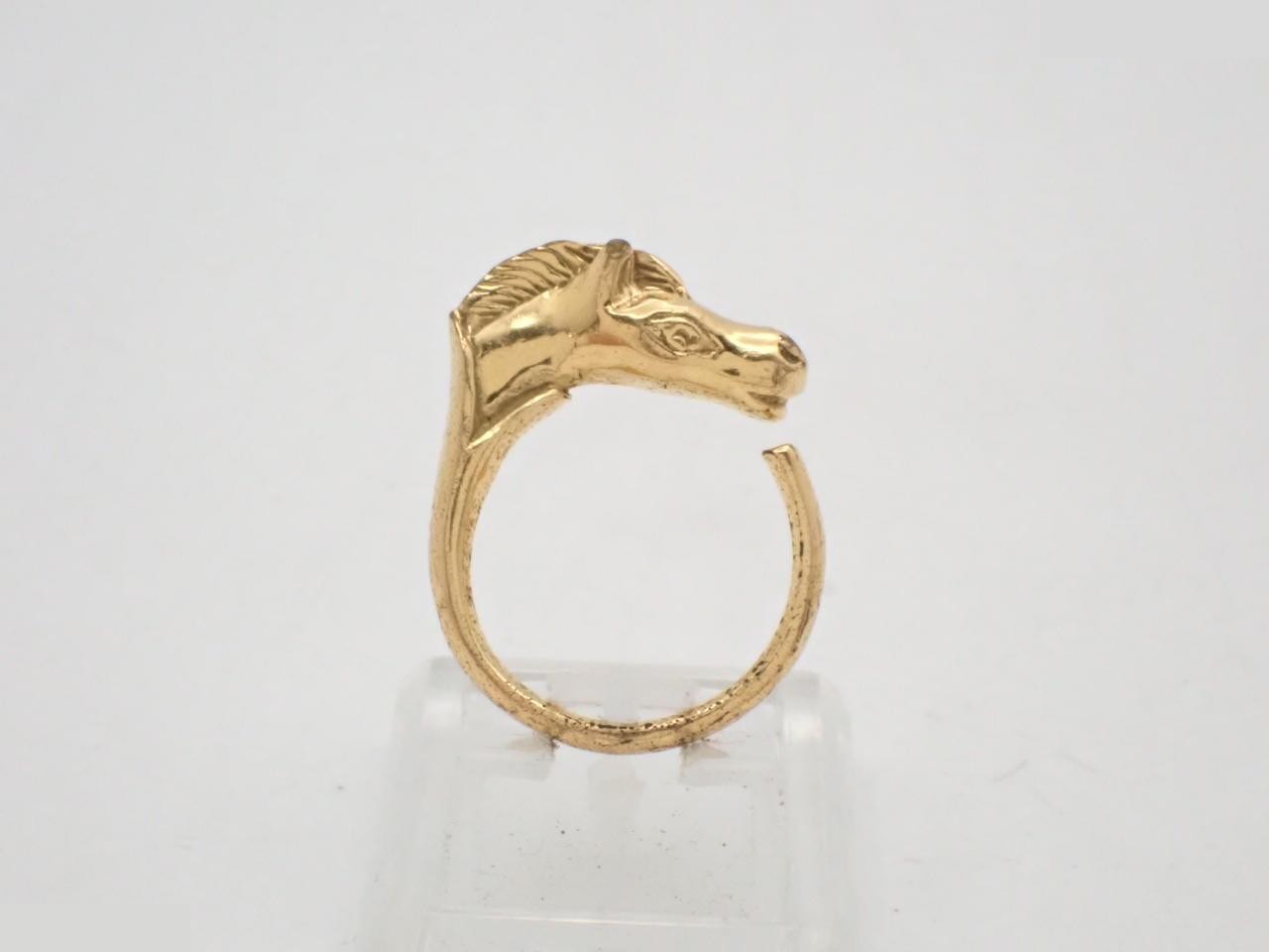 ring, Cheval Horse, size #10 — view 3