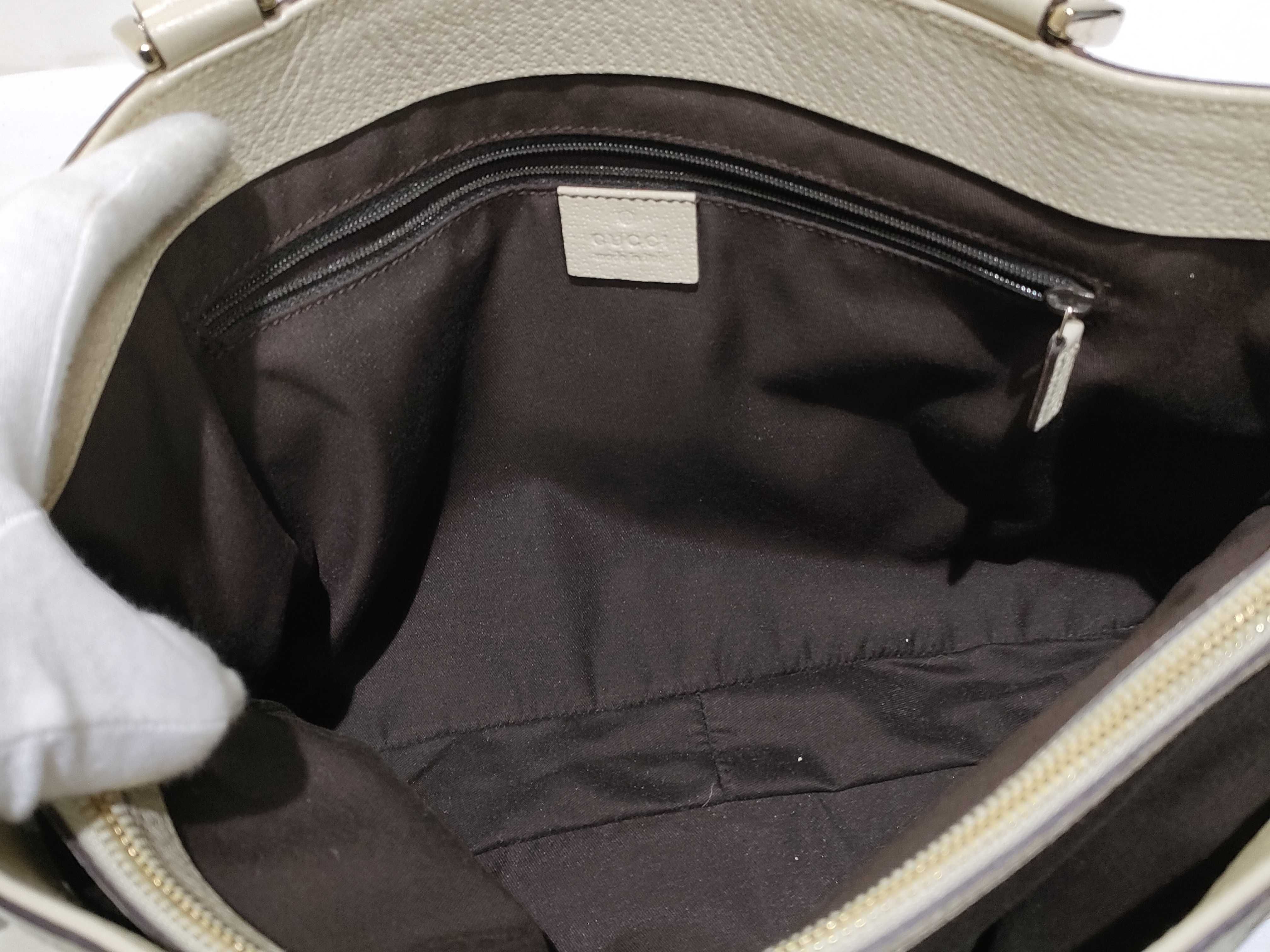 GG Canvas Handbag, Abbey White Handbag — view 8