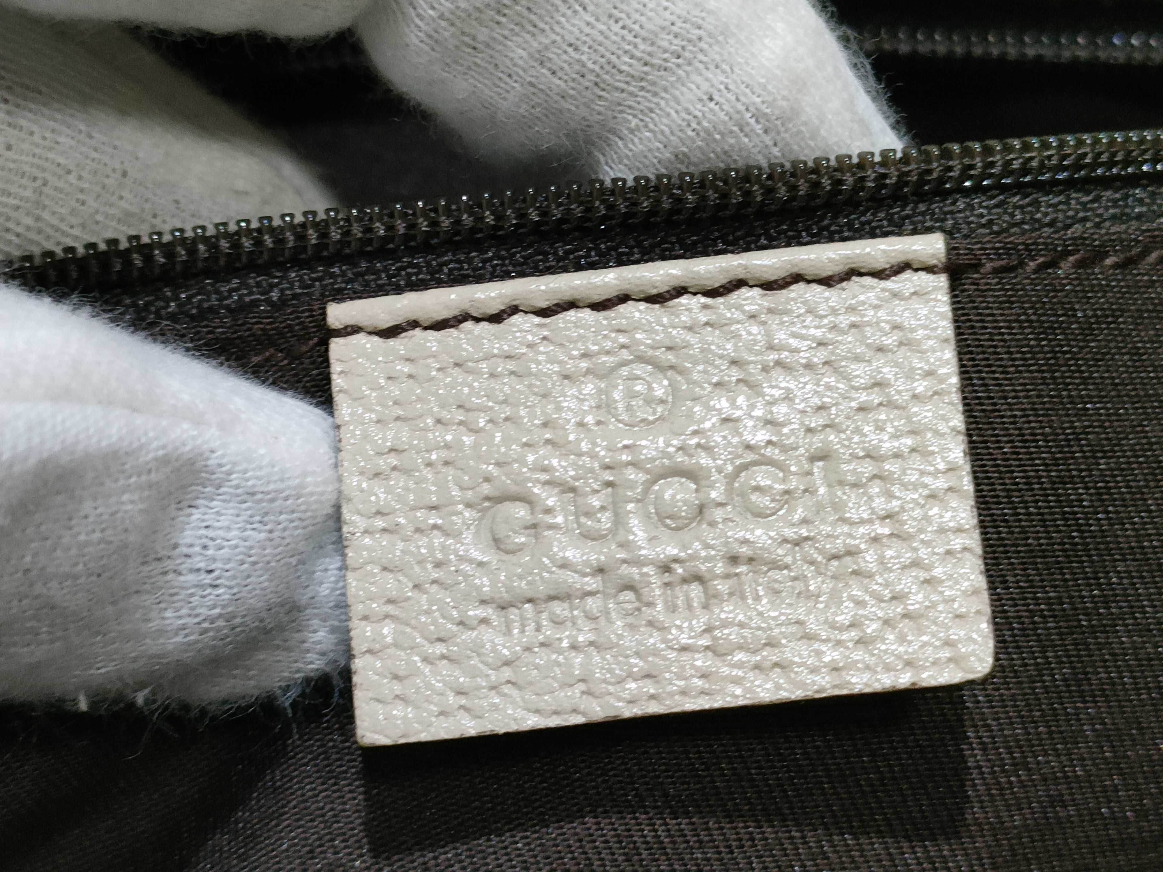 GG Canvas Handbag, Abbey White Handbag — view 10