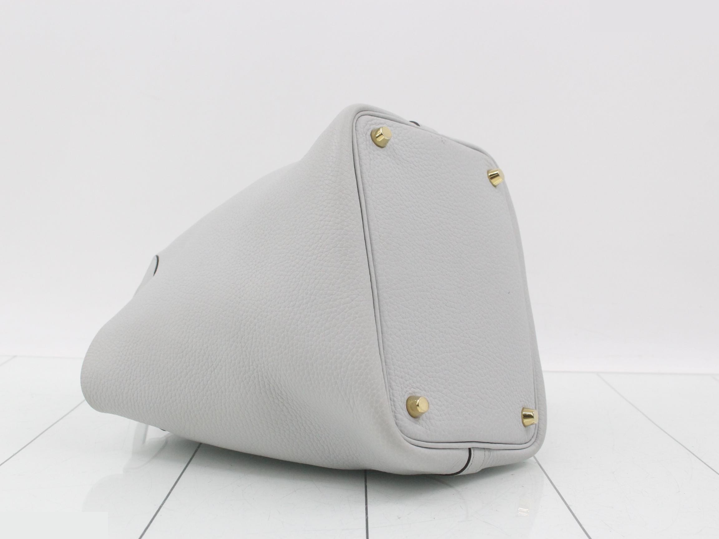 Picotin Lock PM Leather Handbag — view 5