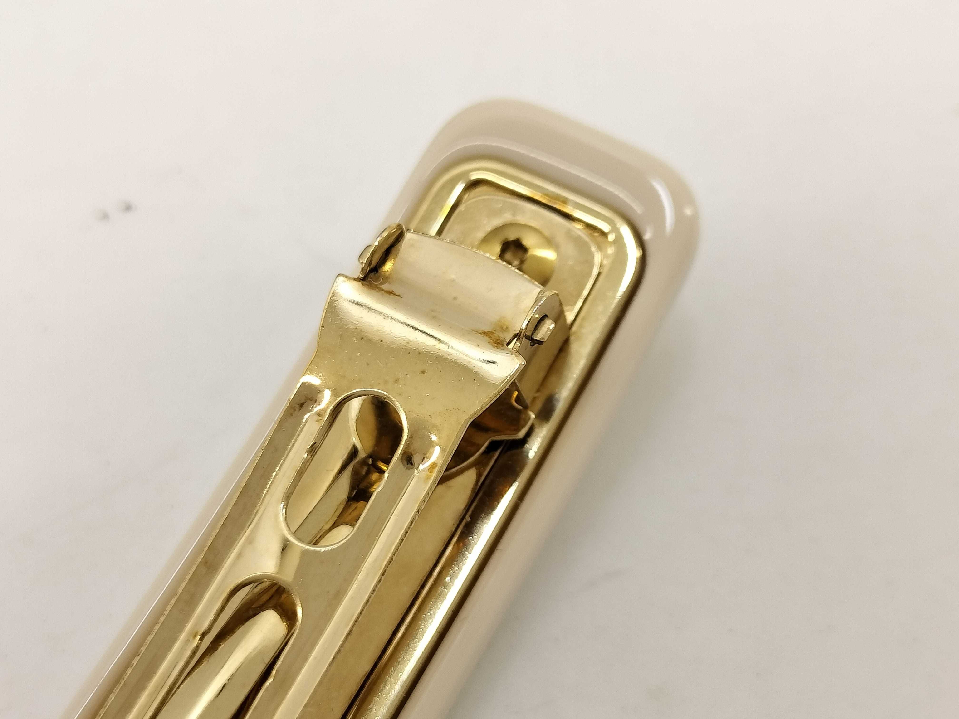 1IF134 Logo Barrette Beige Hair Accessory — view 11