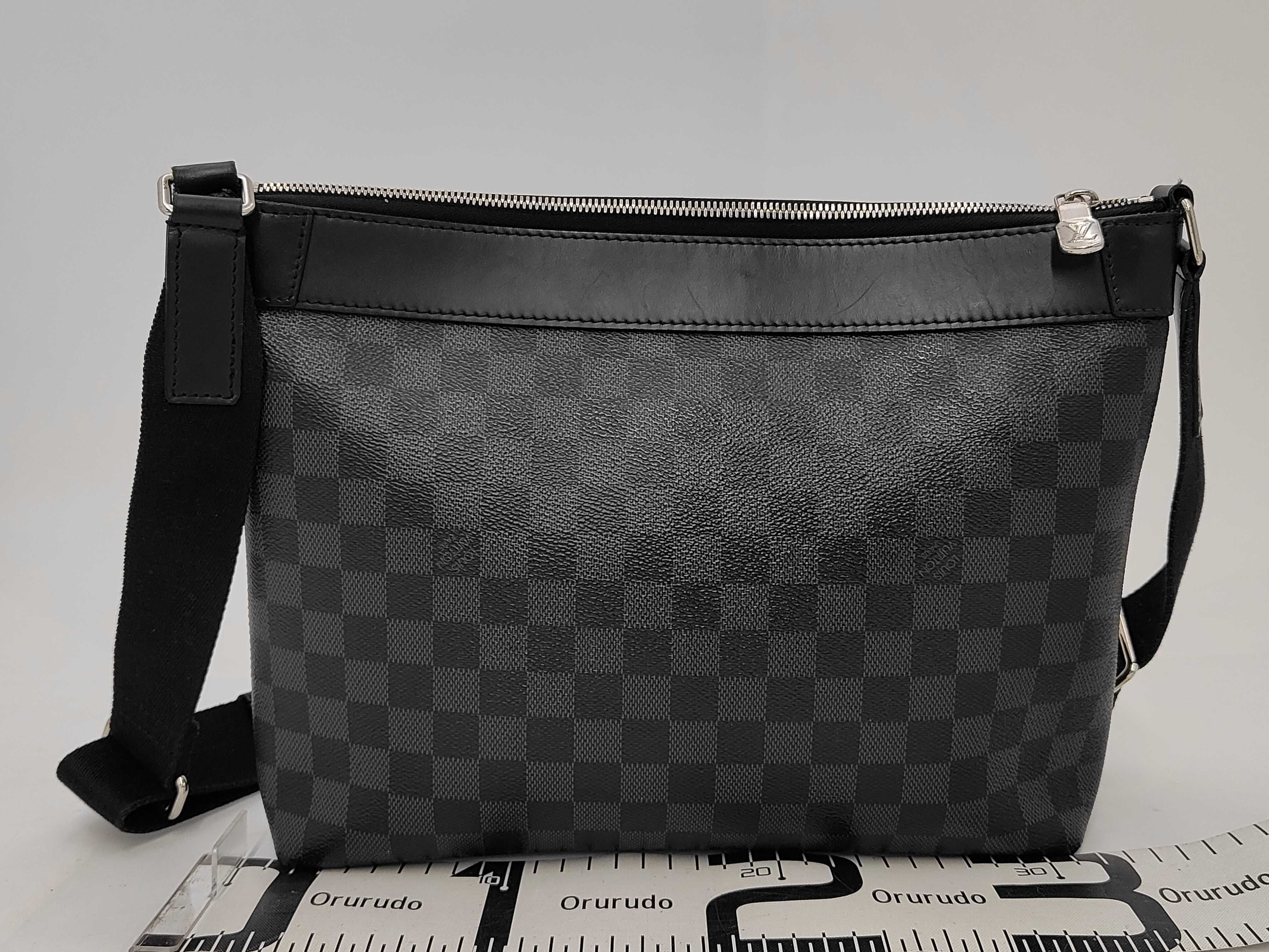 Damier Graphite Mick PM Shoulder Bag — view 2