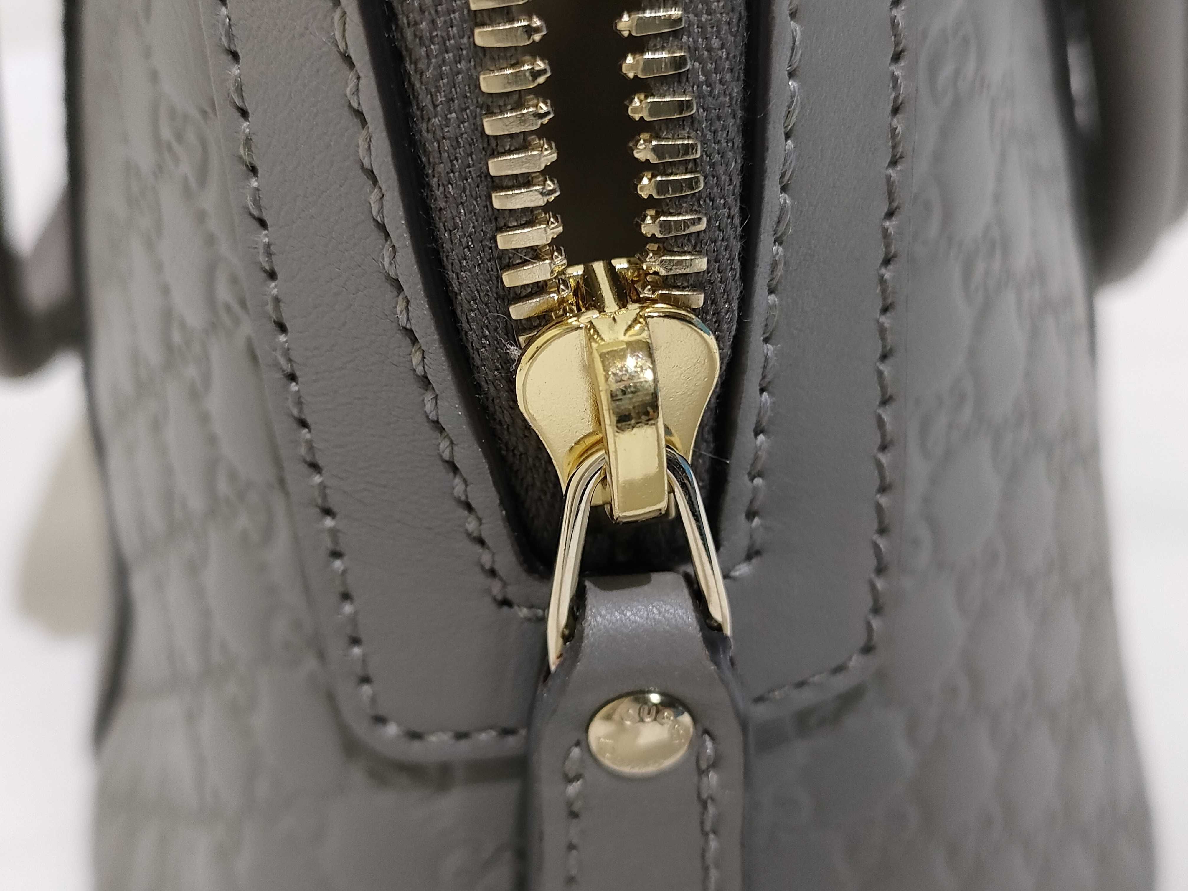 ID- Dome 24 Leather Grey Handbag SHW 449654-493075 Handbag — view 13