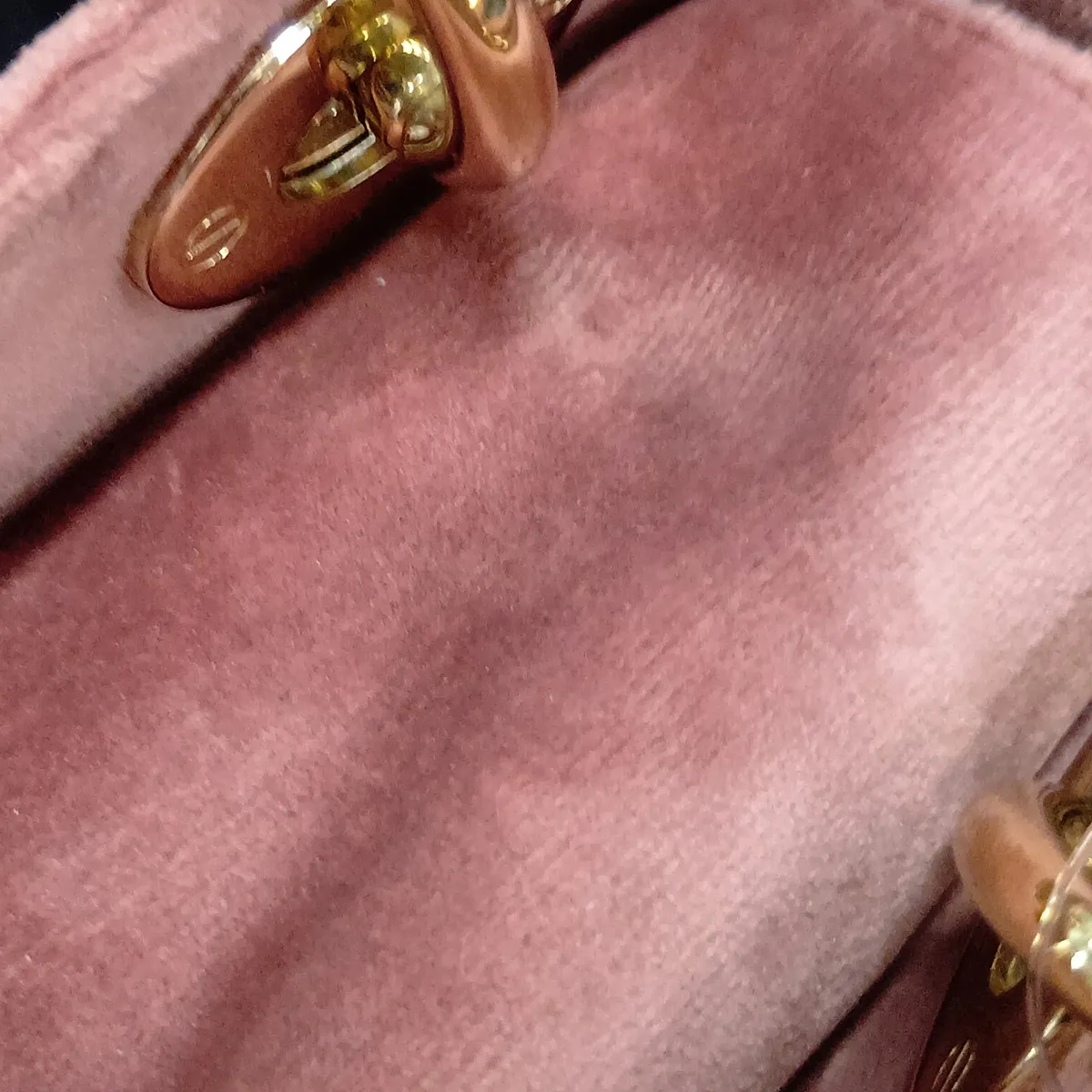 Cannage Lady Dior Mini Velour x Leather 2-Way Handbag Pink — view 14