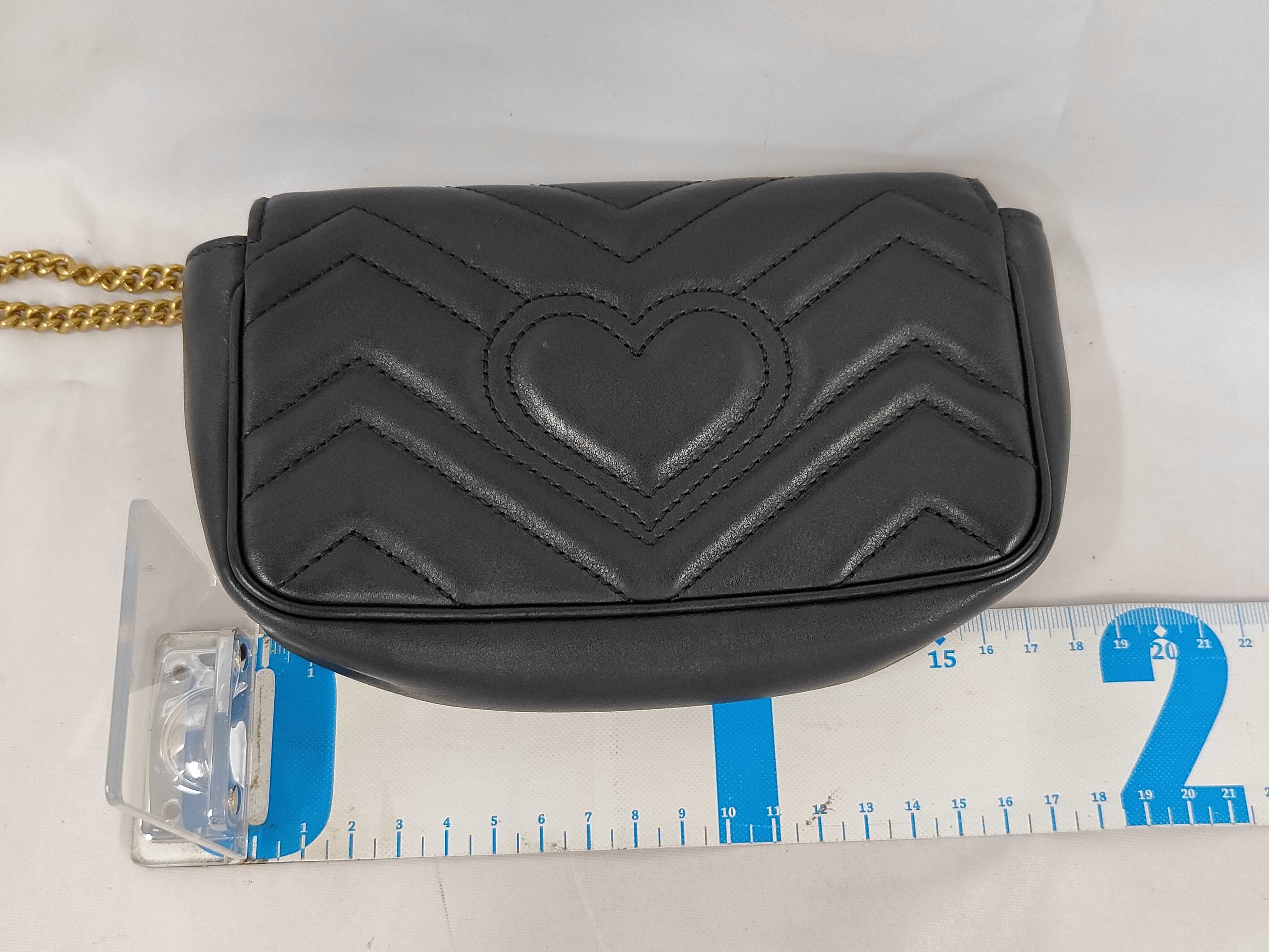 GG Marmont Matelasse Leather Mini Shoulder Bag — view 2
