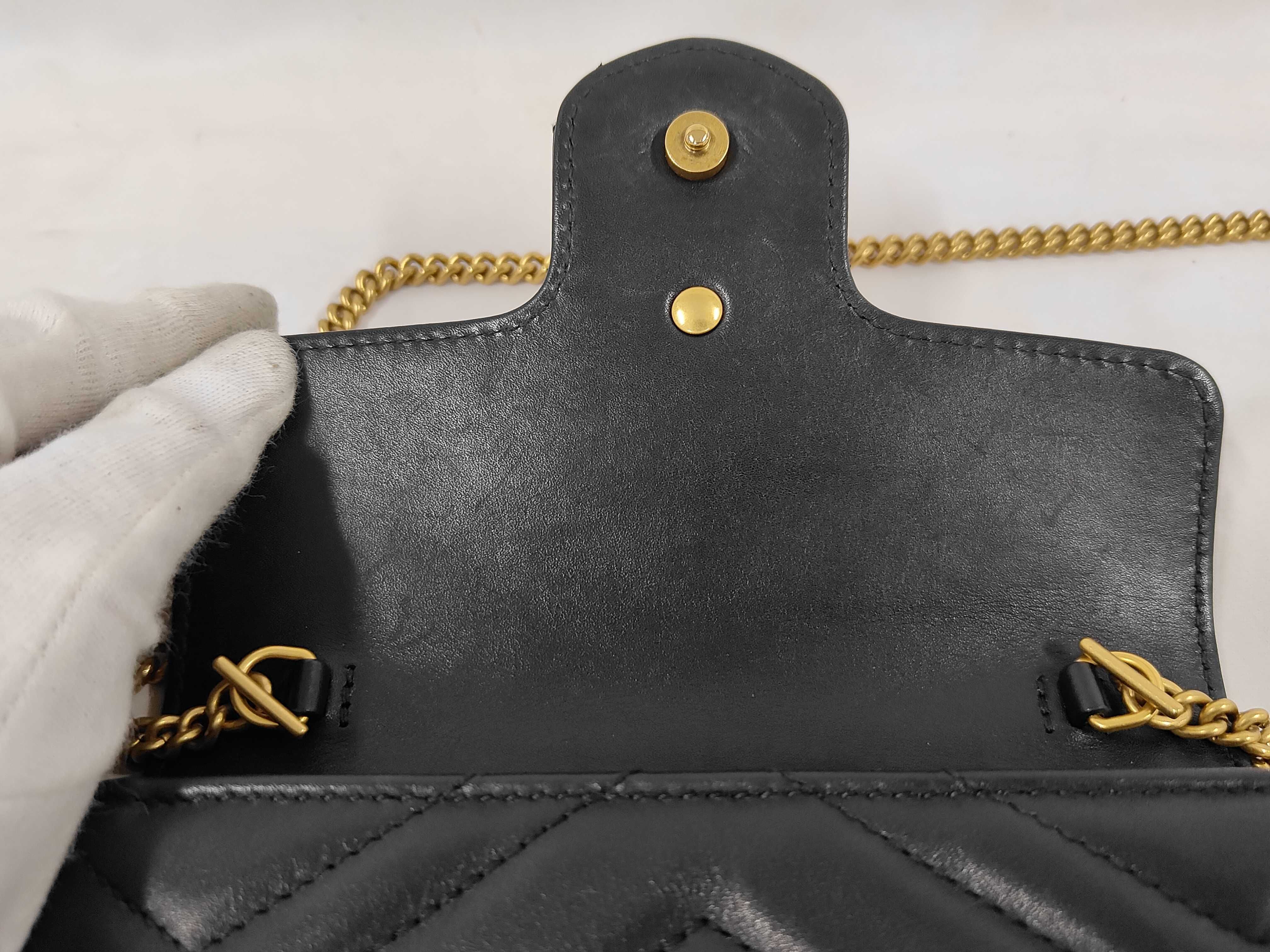 GG Marmont Matelasse Leather Mini Shoulder Bag — view 7