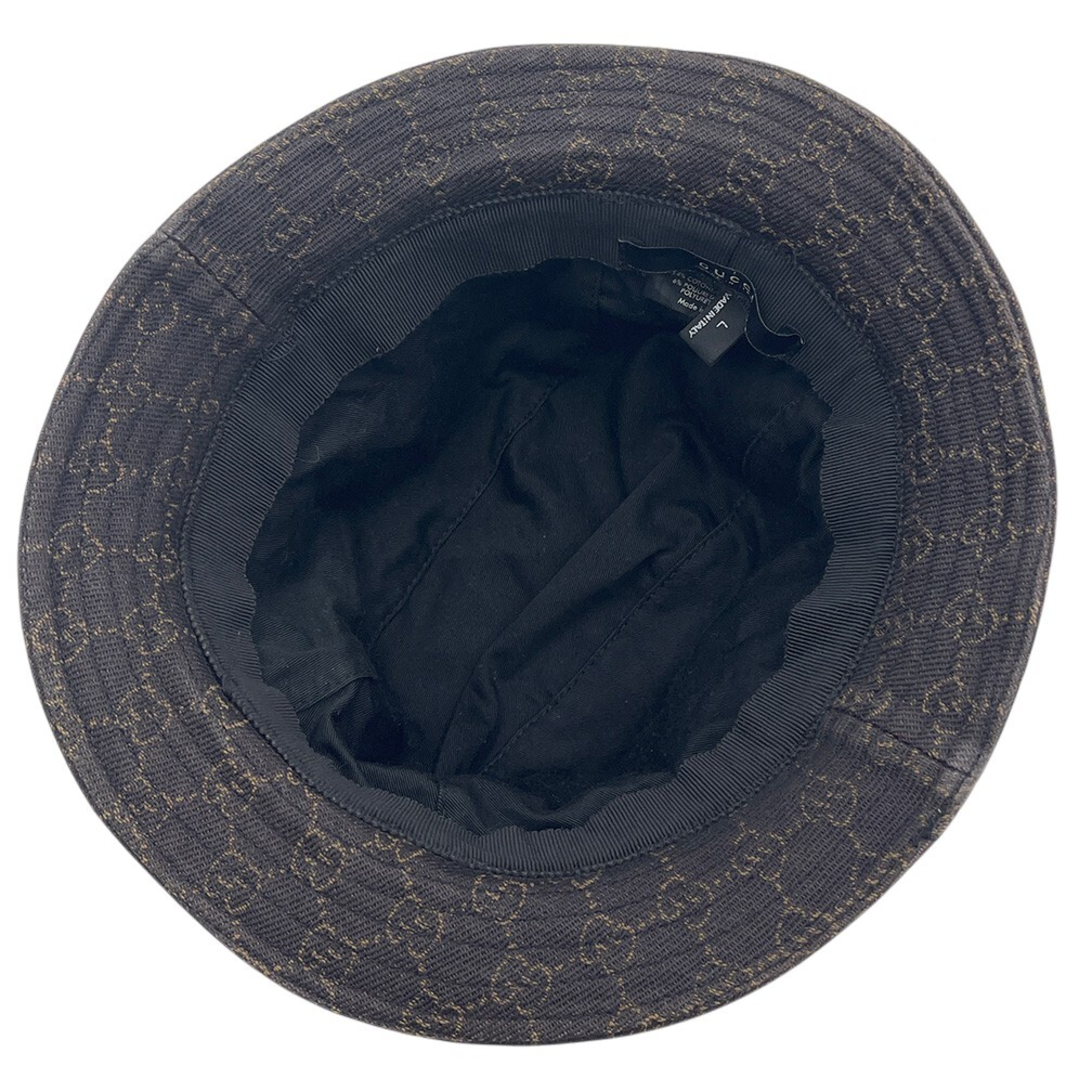 GG Canvas Fedora Hat 030367 (57cm) - GG Pattern Logo - Other Accessories — view 7