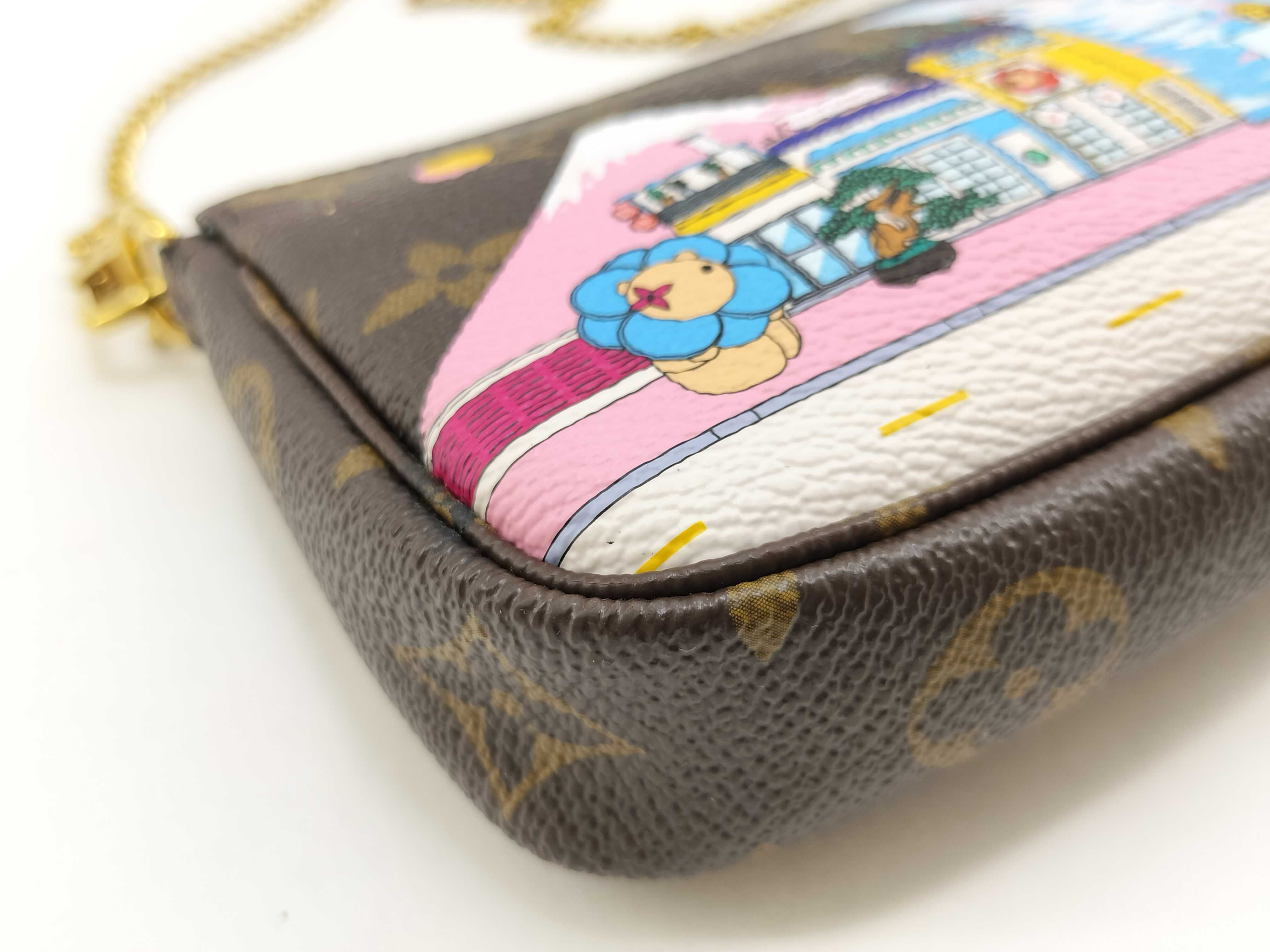 Monogram Louis Vuitton Pouch Shoulder Bag Pouch — view 4