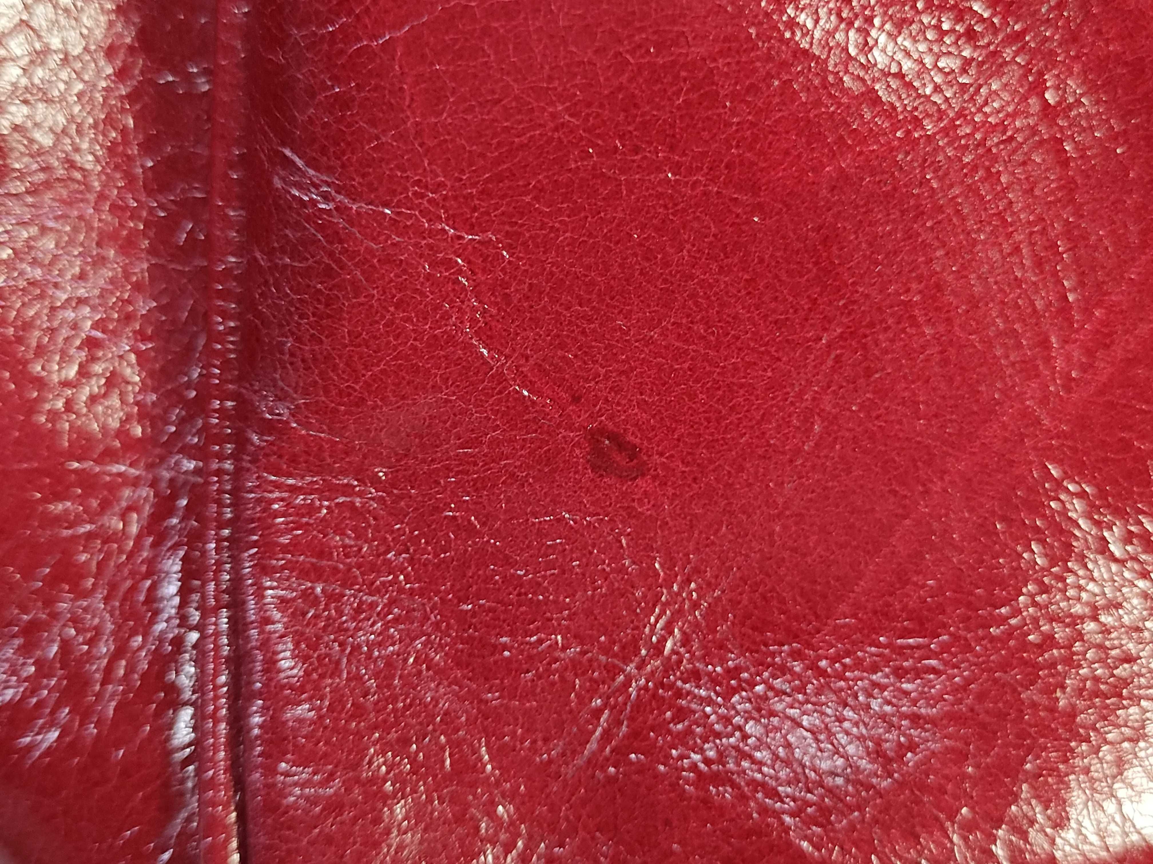 Vitello Shine Tote Shoulder Bag Burgundy BN2533 Handbag — view 12