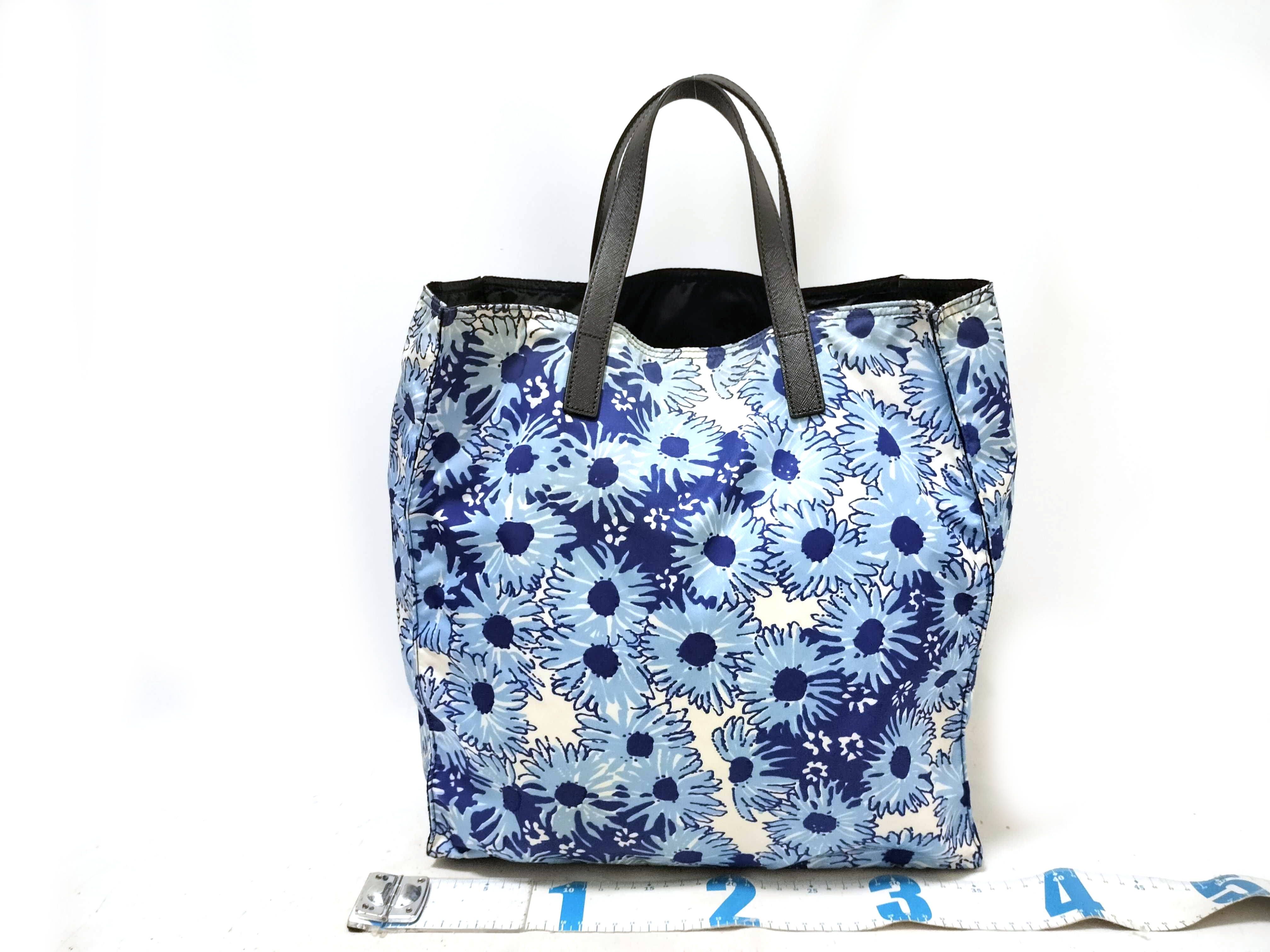 tote bag, floral pattern tote bag — view 2