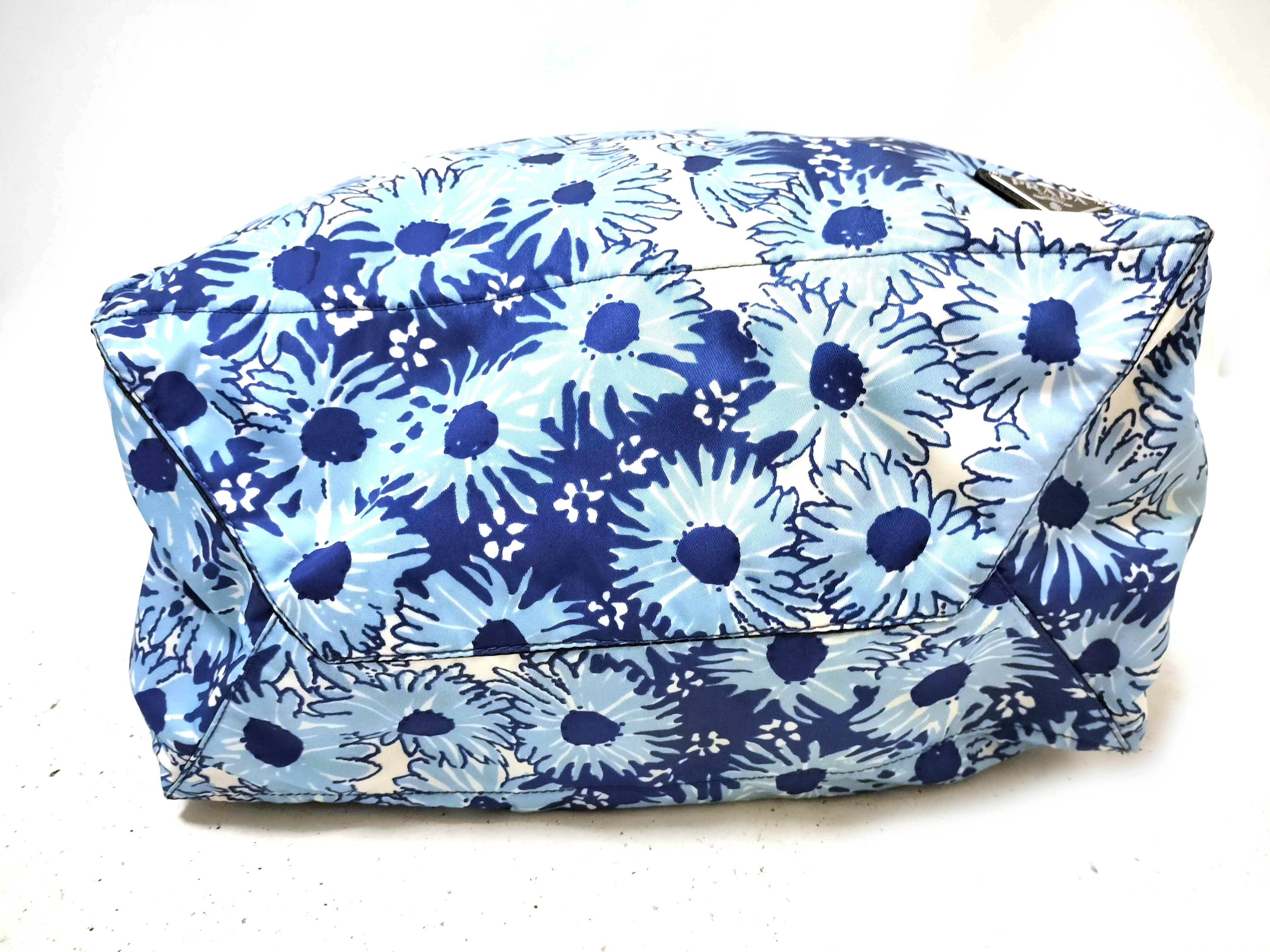 tote bag, floral pattern tote bag — view 7
