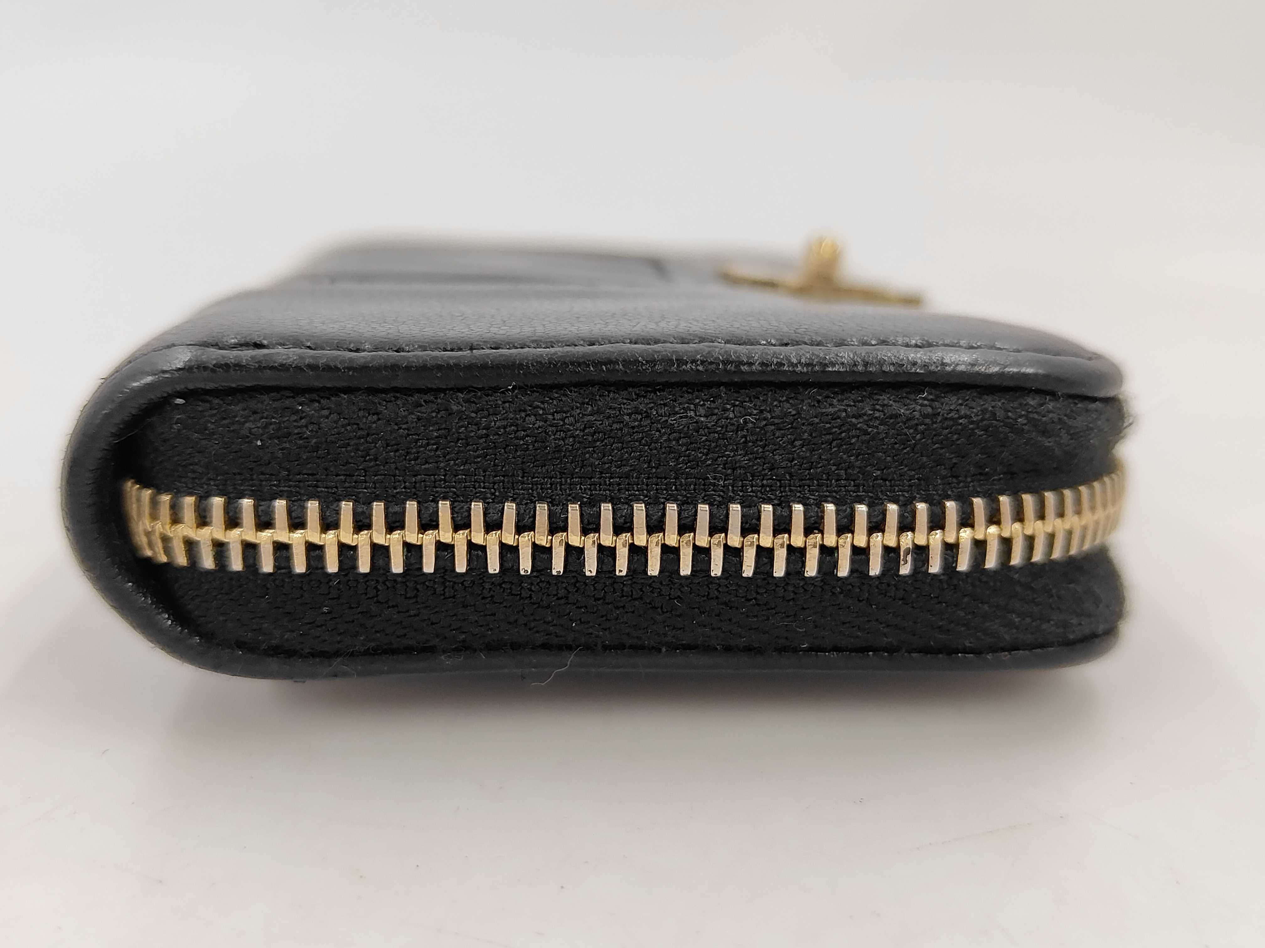 Lambskin Mademoiselle Coin Case — view 4