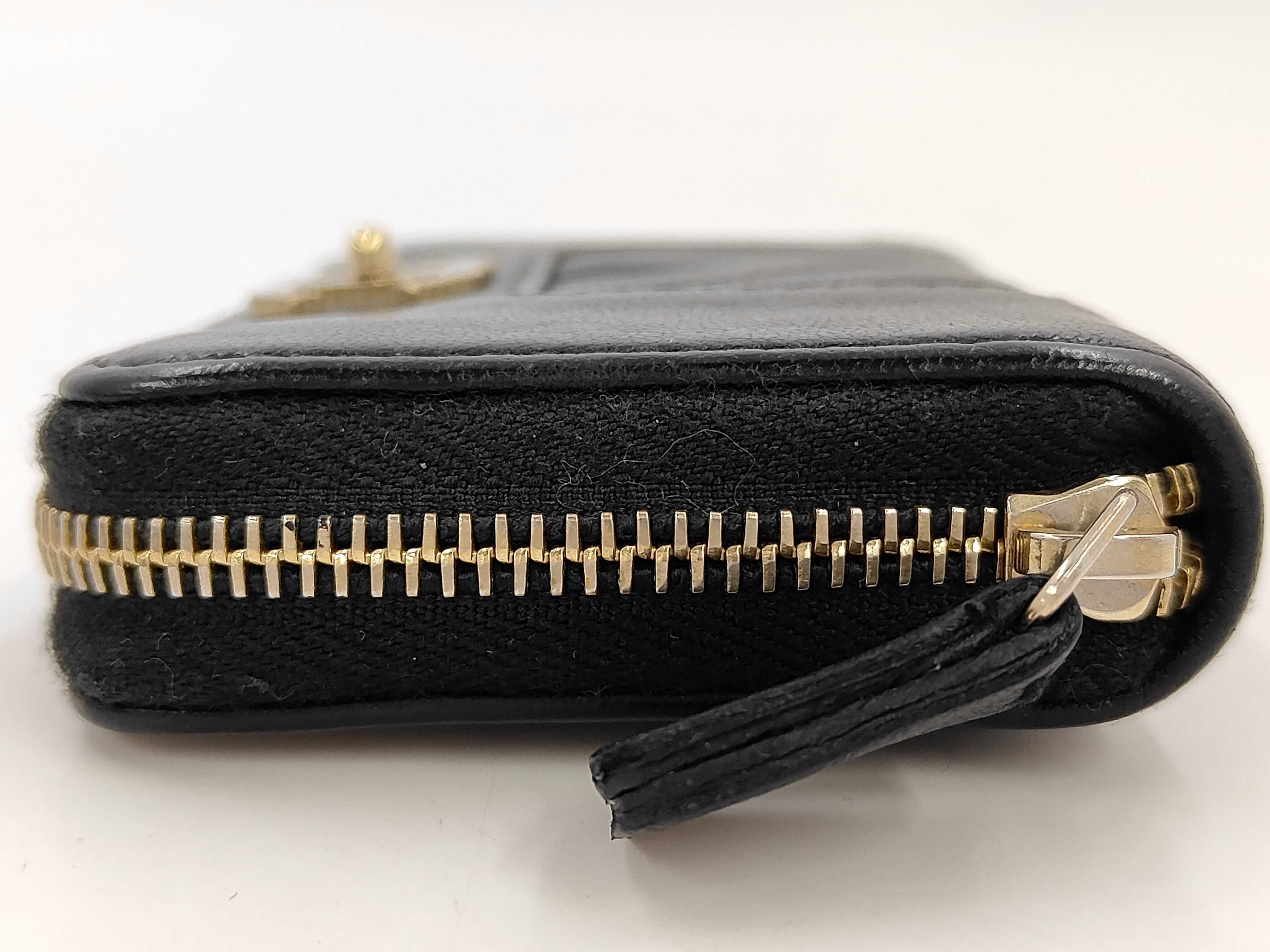 Lambskin Mademoiselle Coin Case — view 6