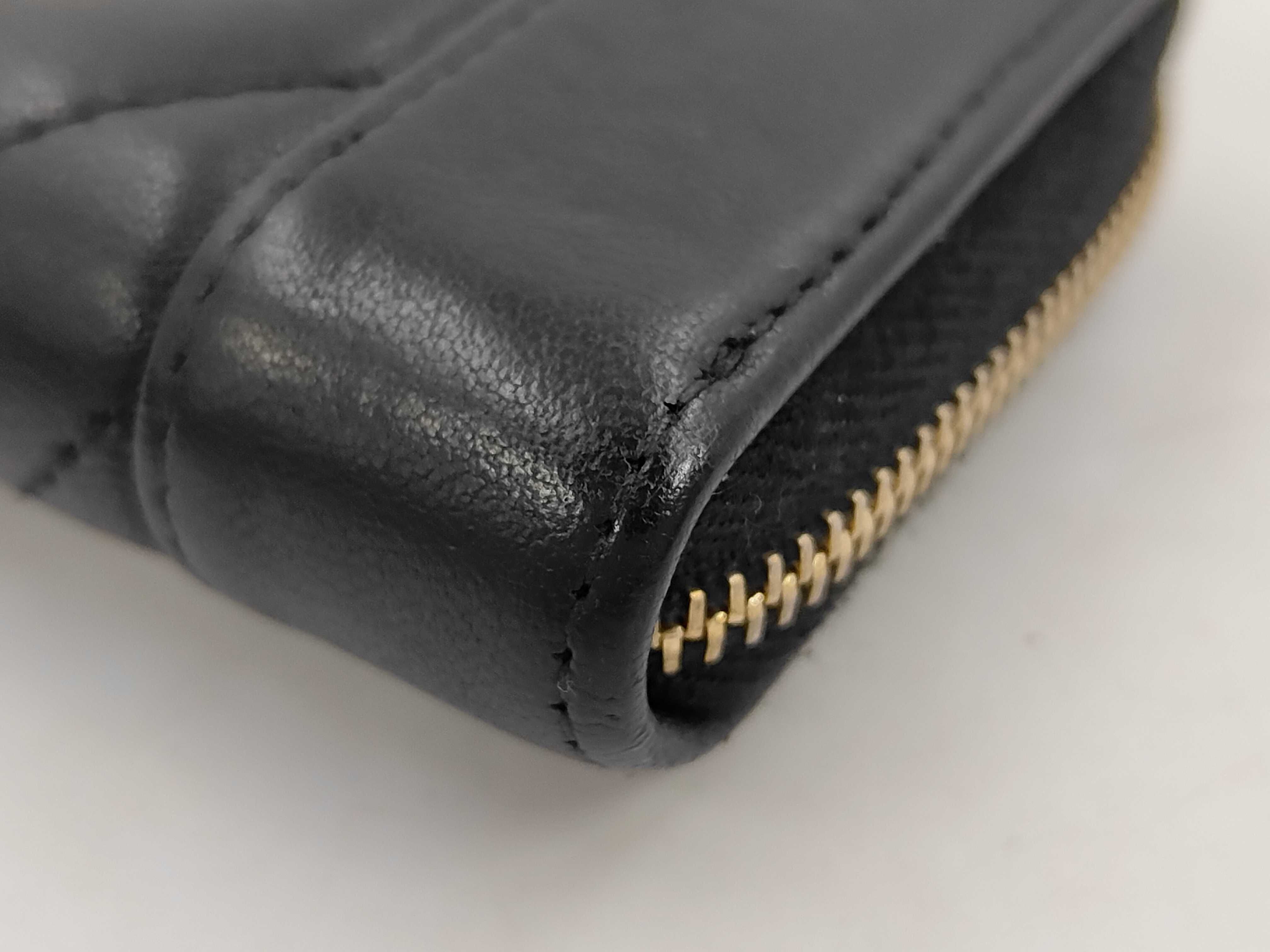 Lambskin Mademoiselle Coin Case — view 7