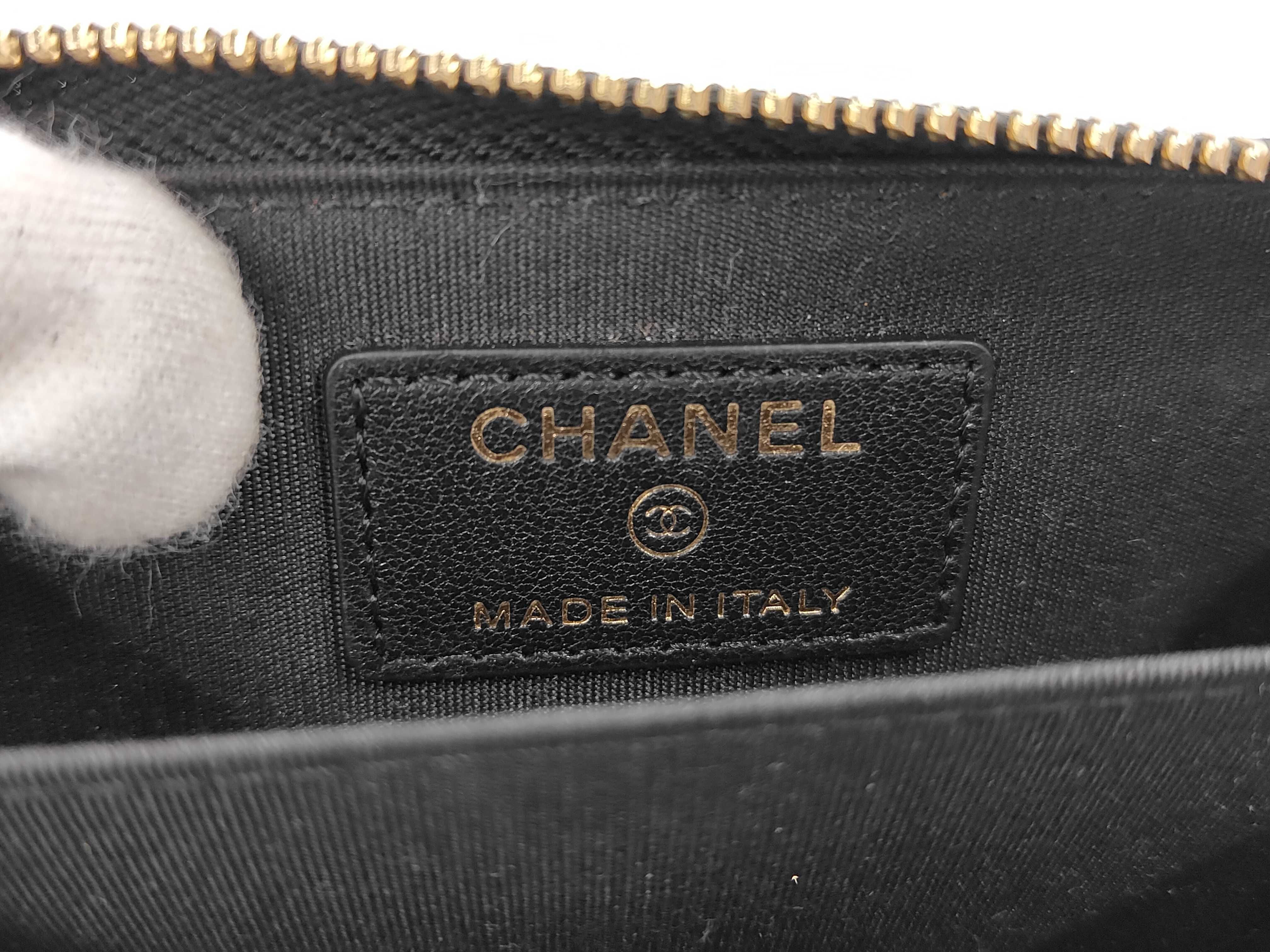 Lambskin Mademoiselle Coin Case — view 10