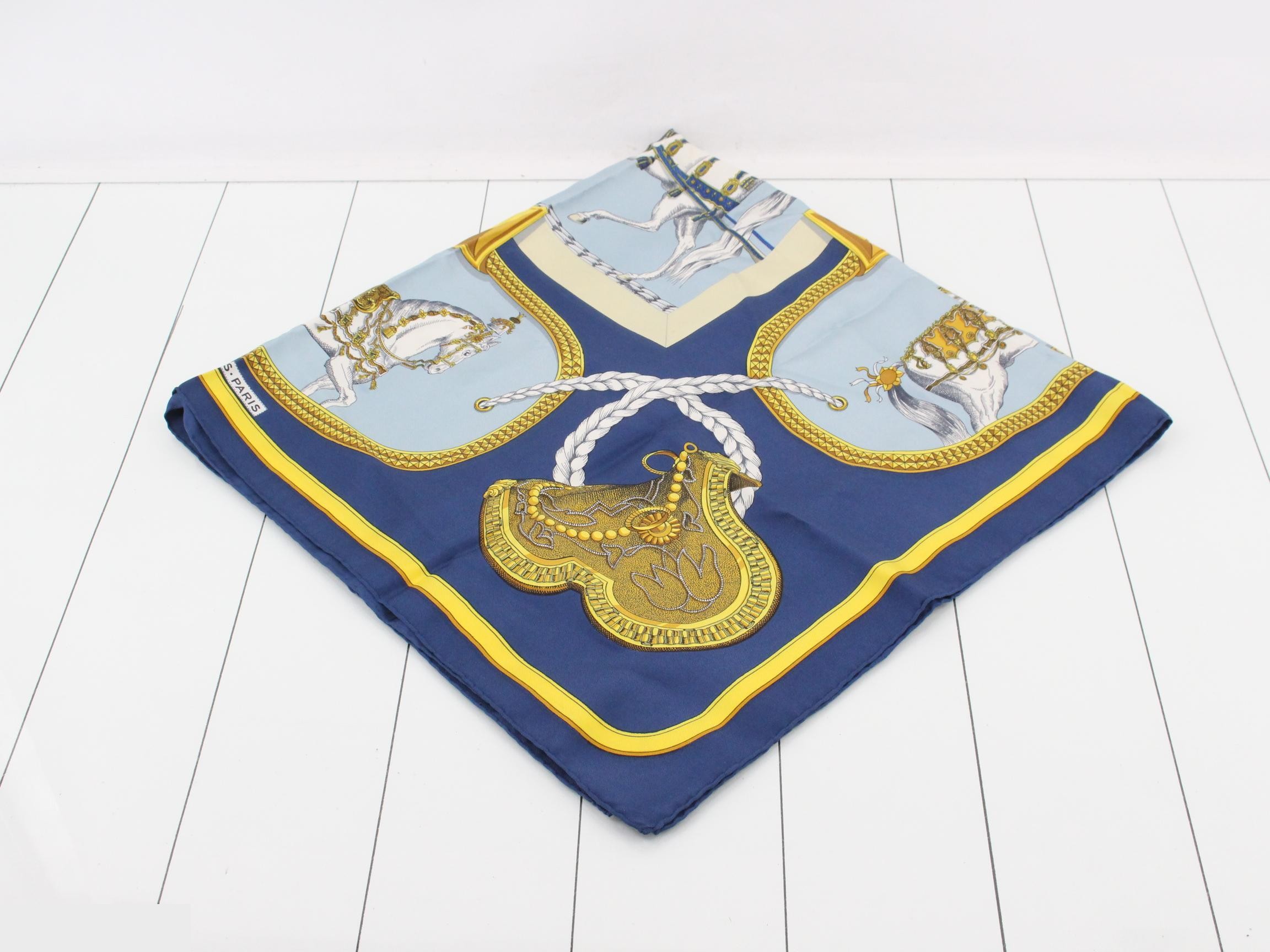 Carre 90 Grand Appara Silk Scarf — view 2