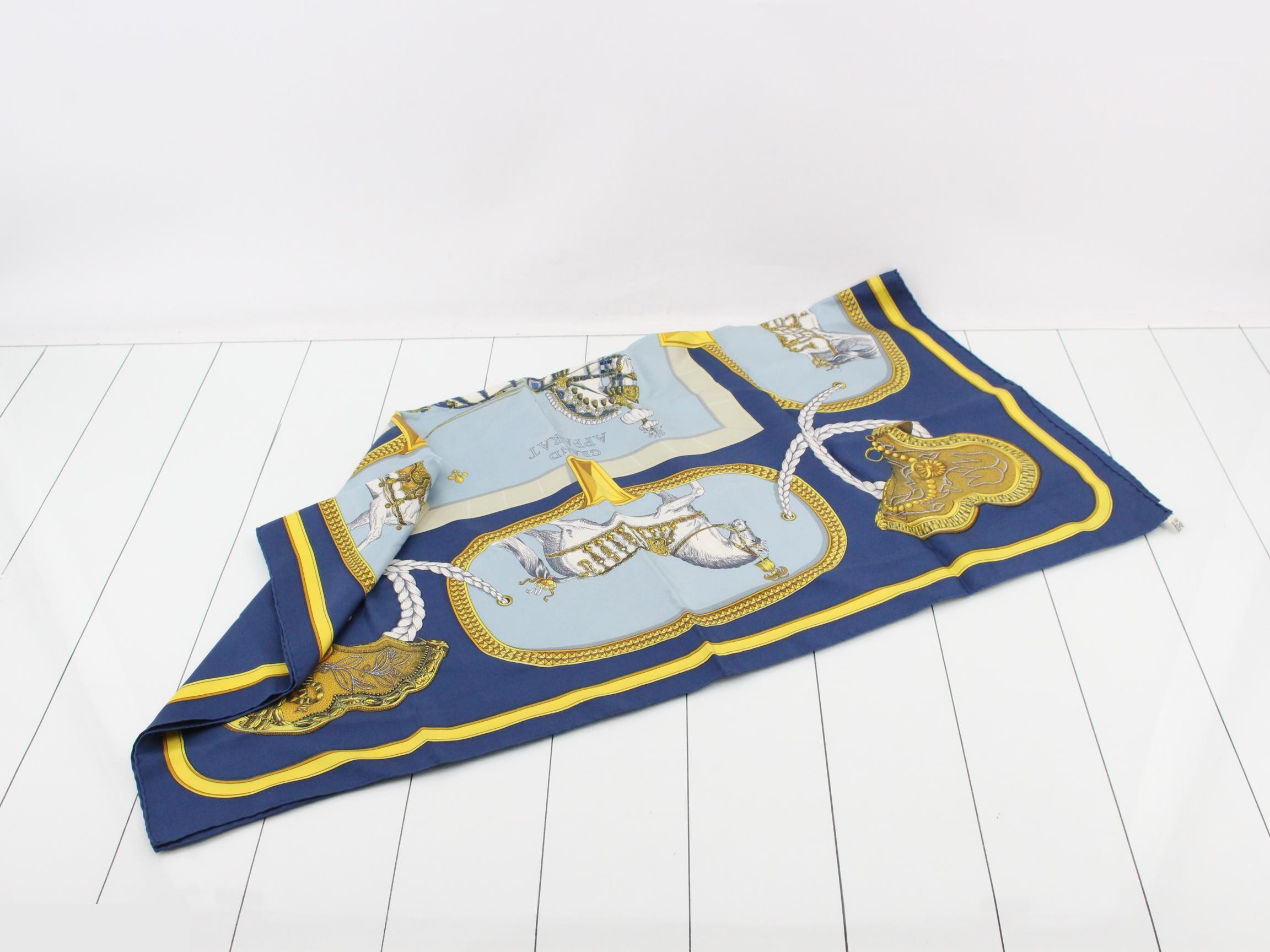 Carre 90 Grand Appara Silk Scarf — view 3