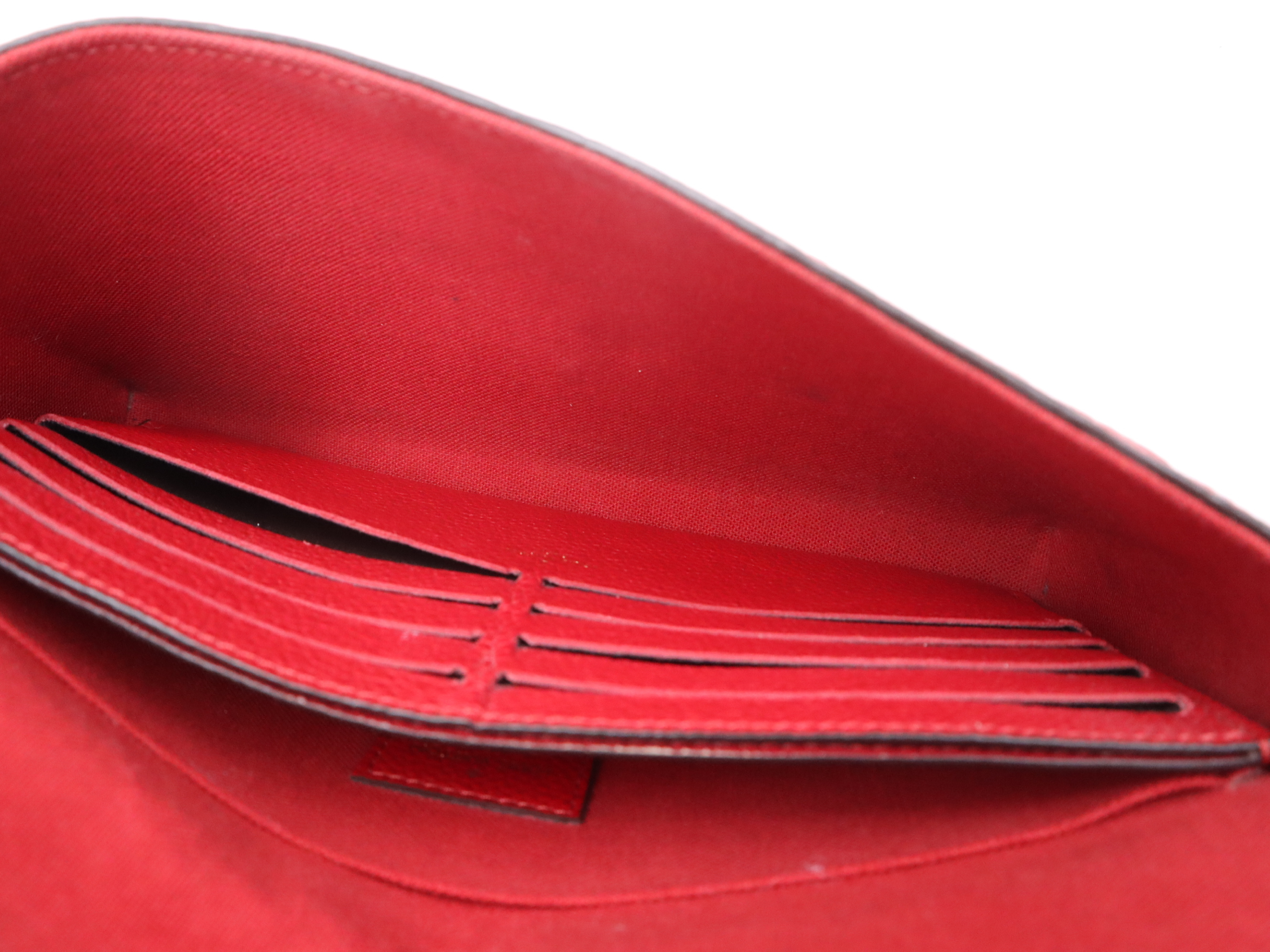 M83025 Monogram Empreinte Pochette Felicie Scarlet RFID Detected Shoulder Bag — view 11