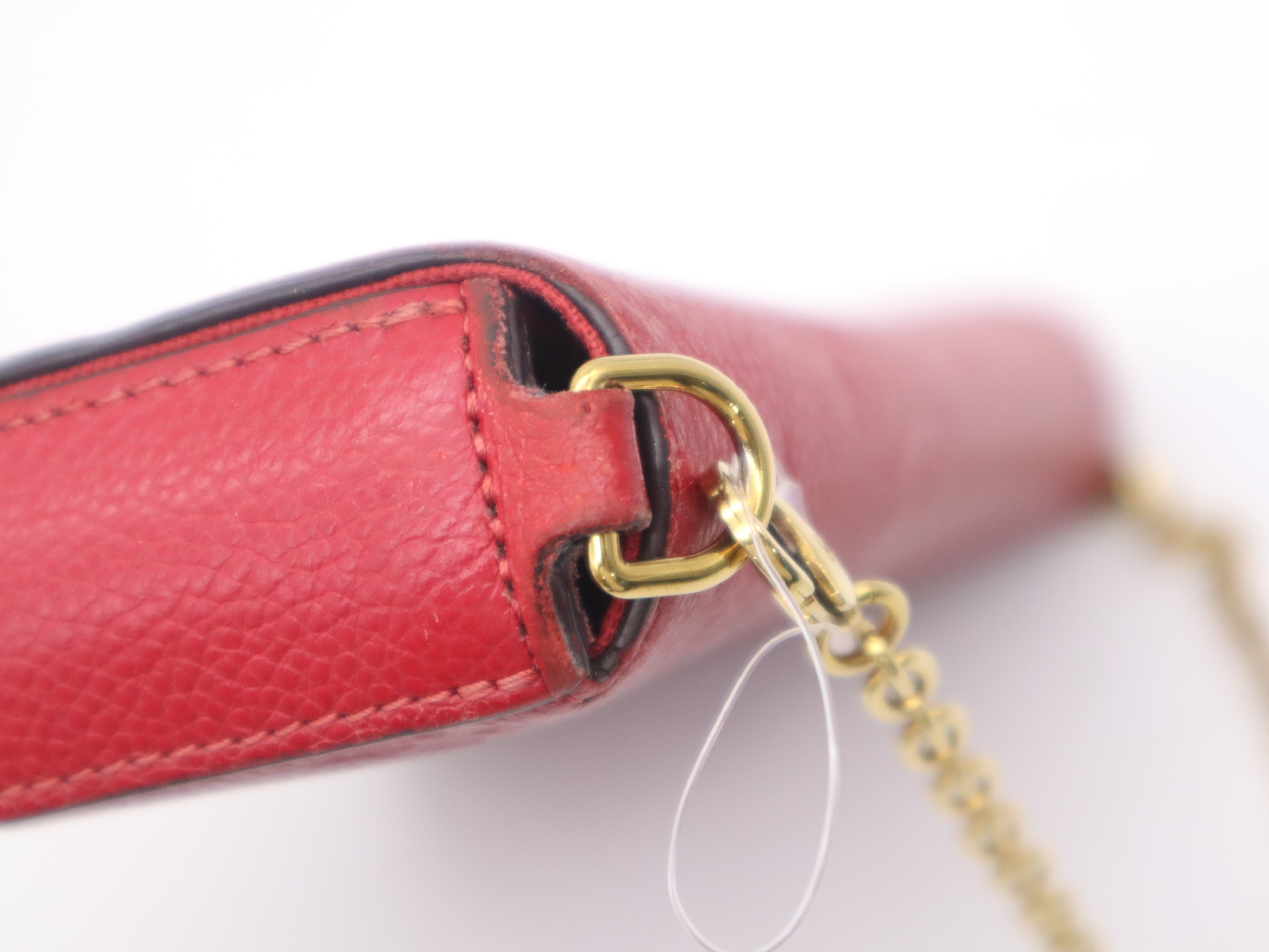 M83025 Monogram Empreinte Pochette Felicie Scarlet RFID Detected Shoulder Bag — view 8
