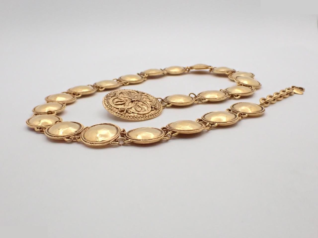 Chain belt, with tassels, total length approximately 80 cm. — view 2