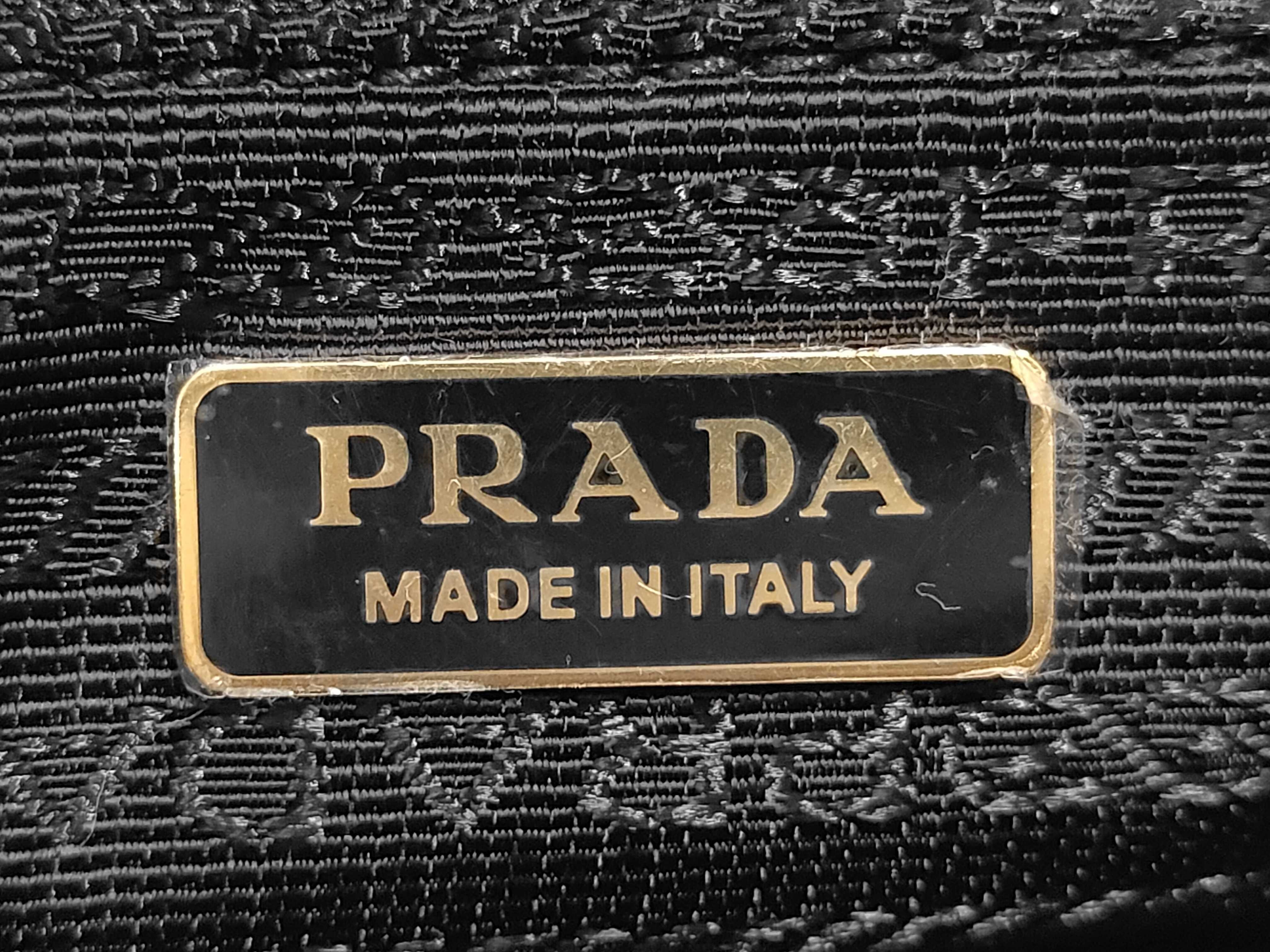 Bonnie Triangle Logo Leather Black Handbag — view 9