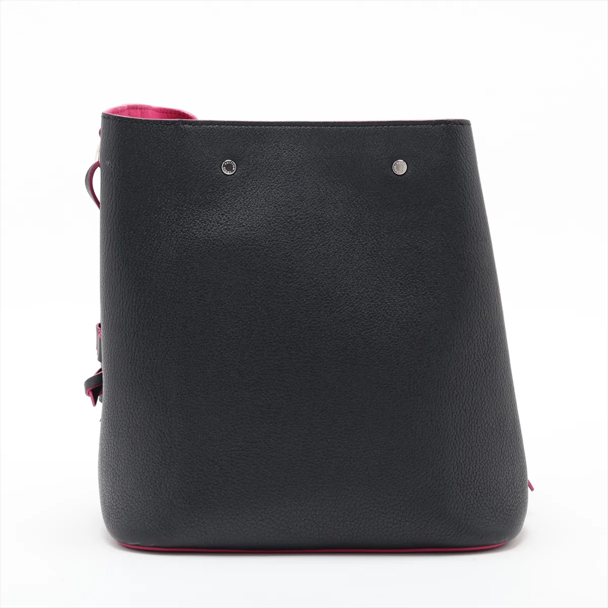 LV Logo Lockme Bucket M54677 DU0139 Black x Pink — view 2