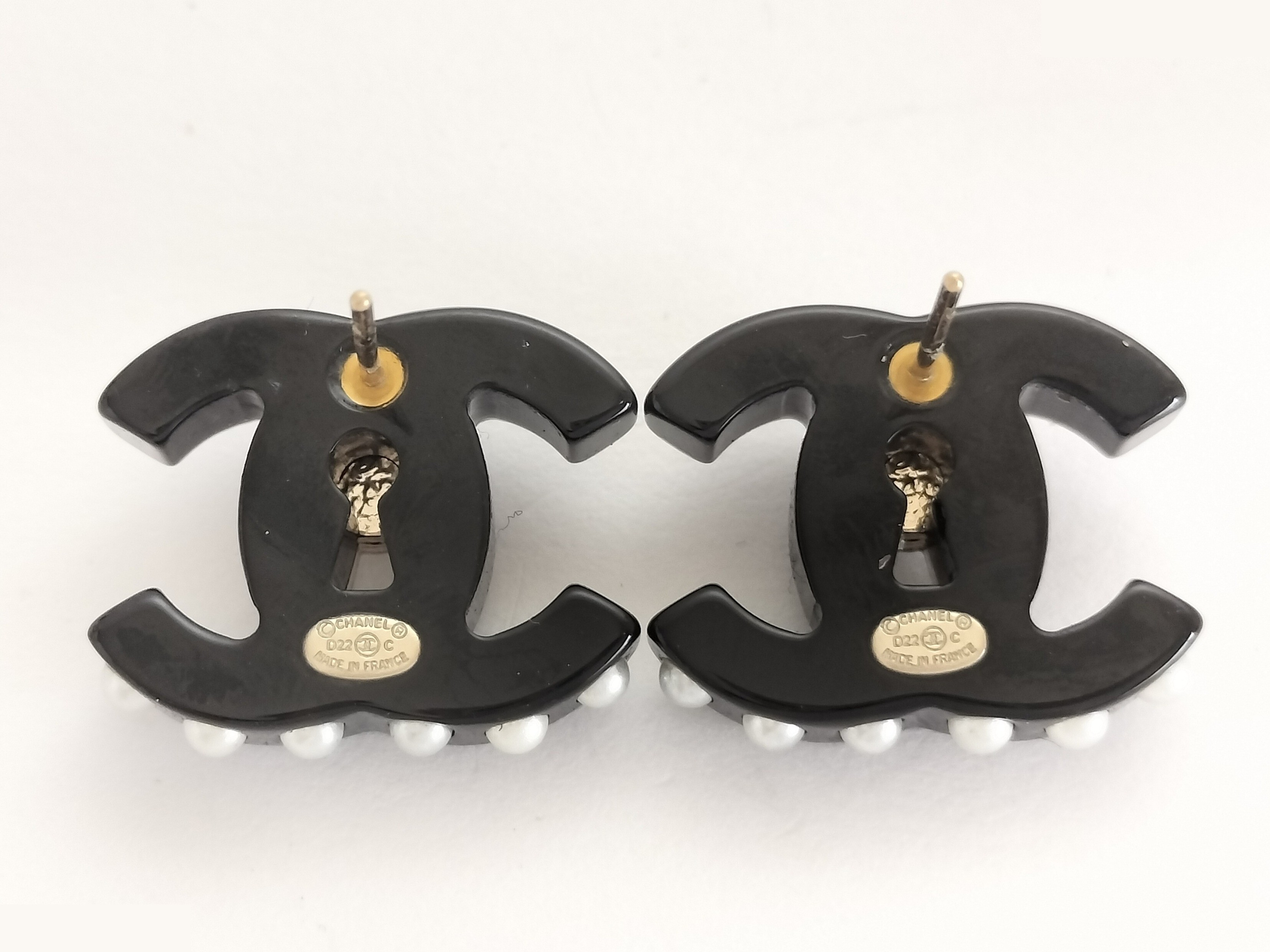 Coco Black Earrings — view 3