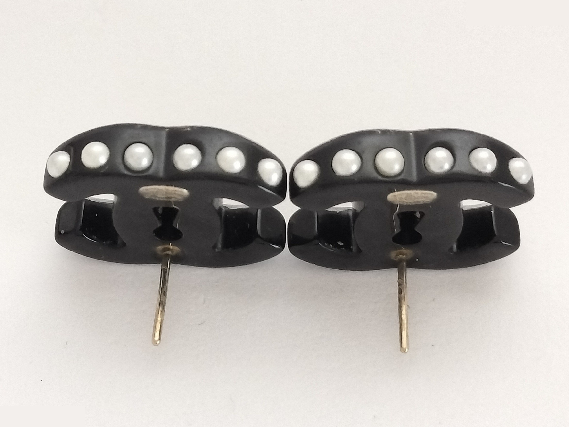 Coco Black Earrings — view 4