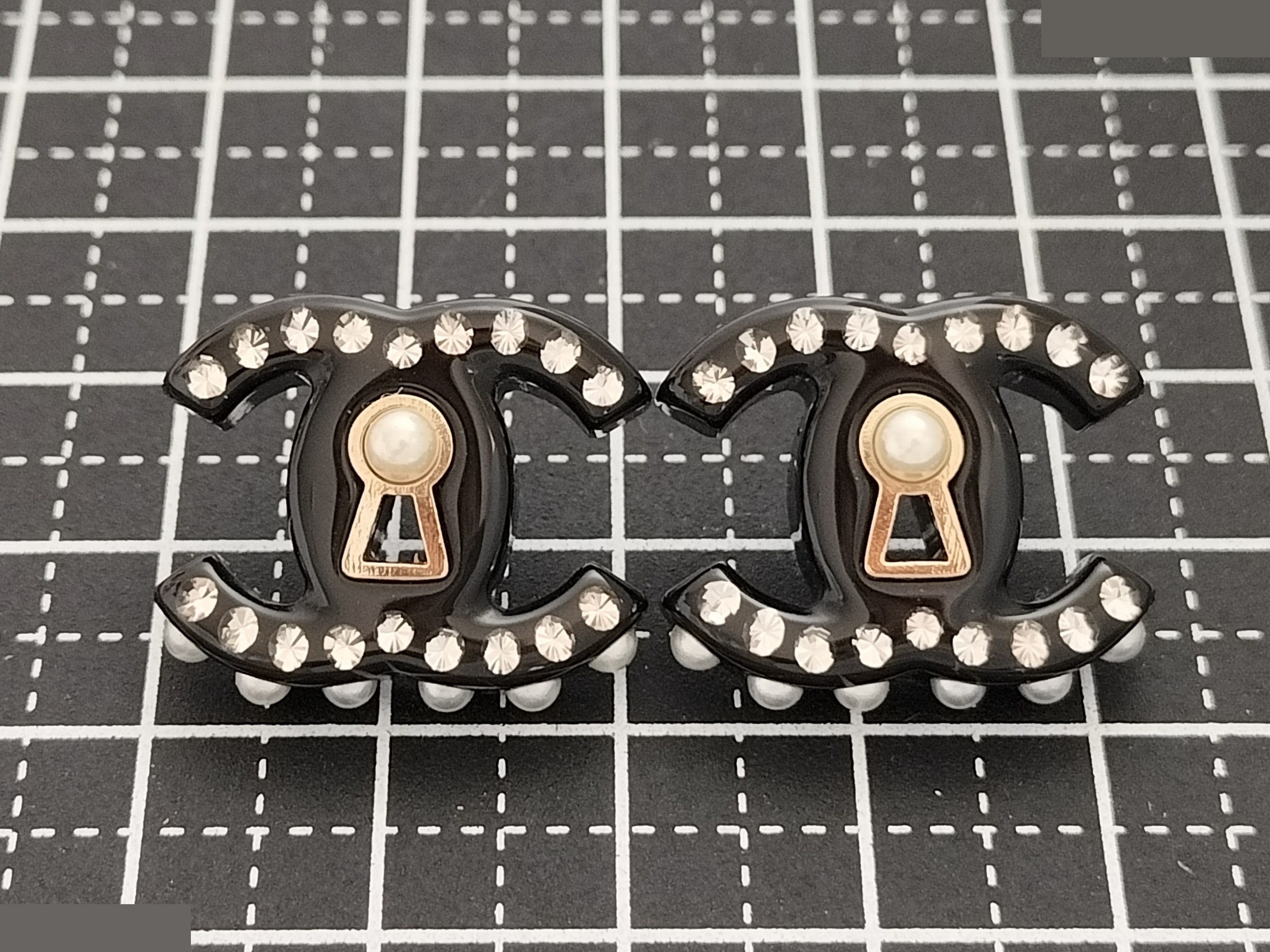 Coco Black Earrings — view 7