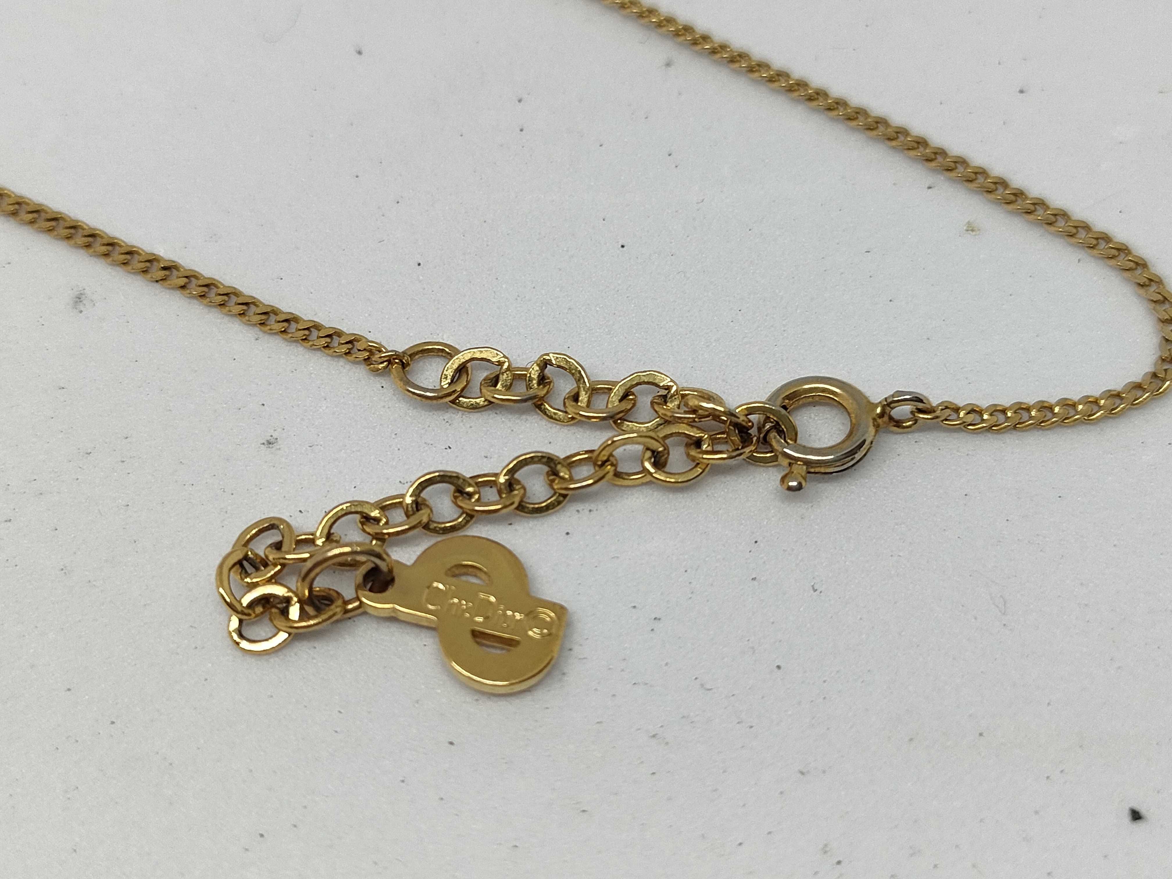 logo rhinestone necklace — view 5