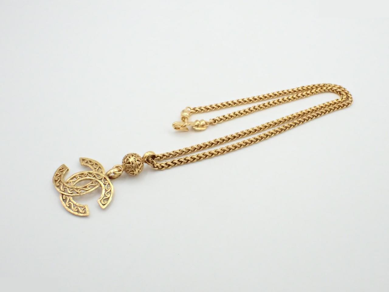 Big Coco Mark Ball Swing Necklace, Chain approx. 80cm — view 3
