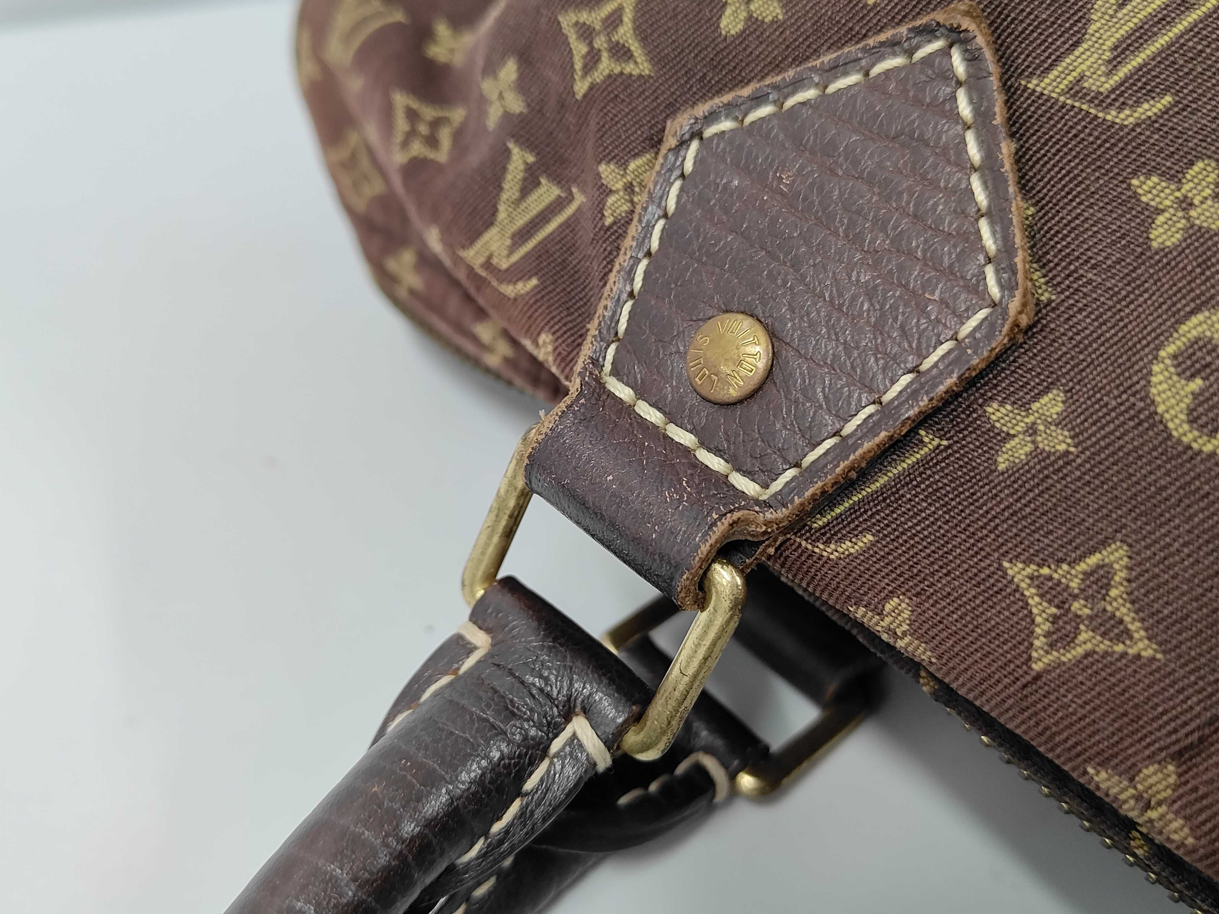 Mini Lin Speedy 30 Monogram Handbag Boston Bag — view 6