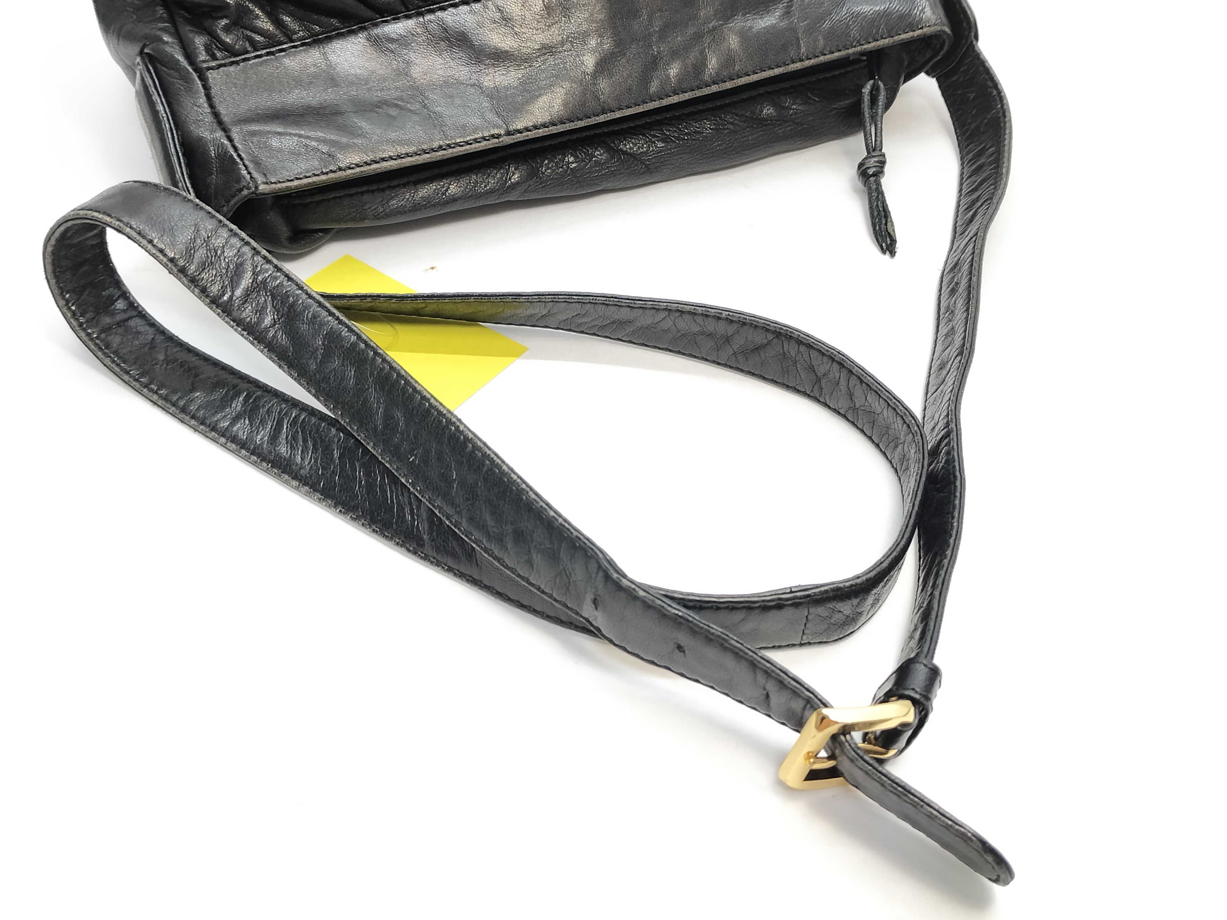 Vintage Leather Shoulder Bag — view 5