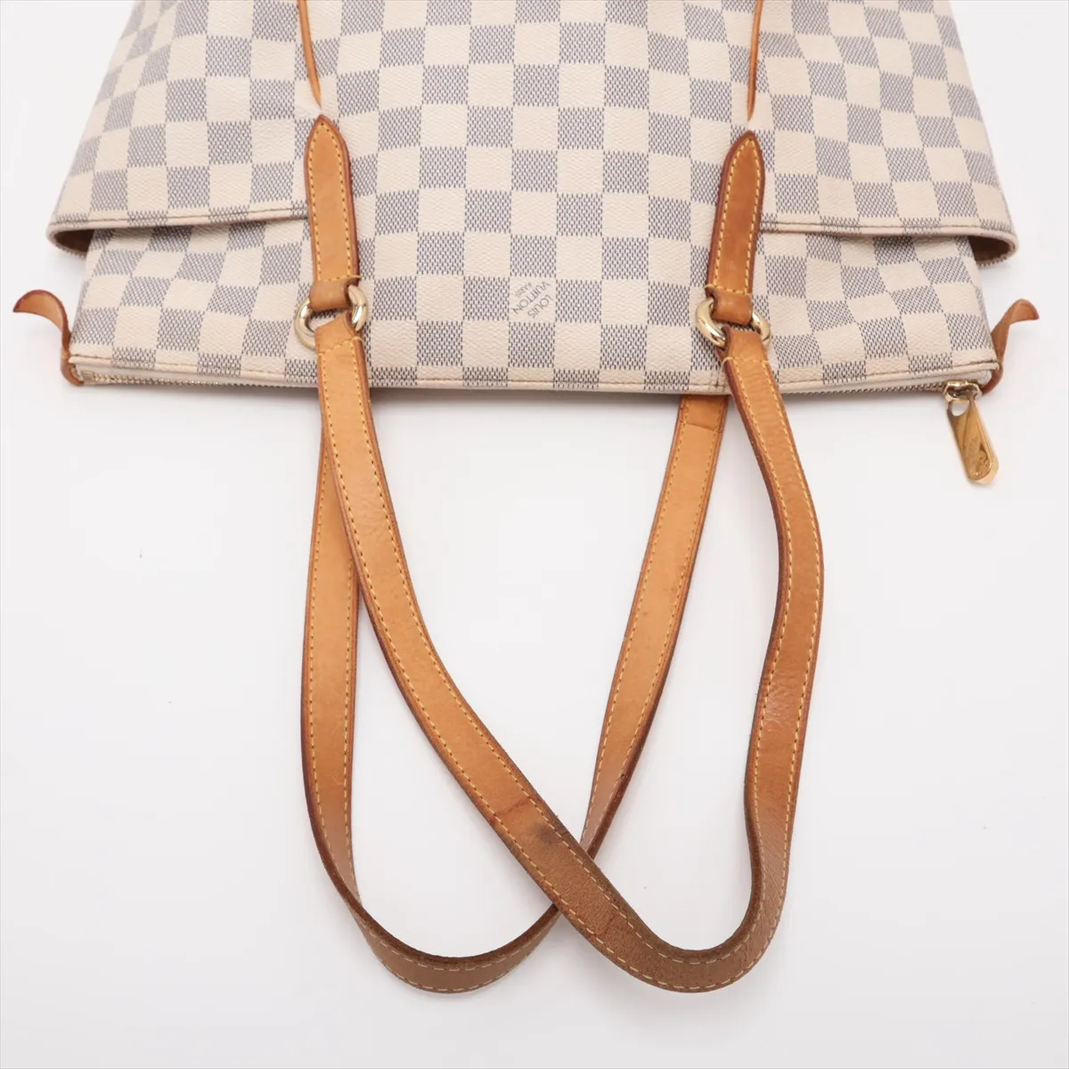 Damier Azur Totally PM N51261 FL0160 White — view 5