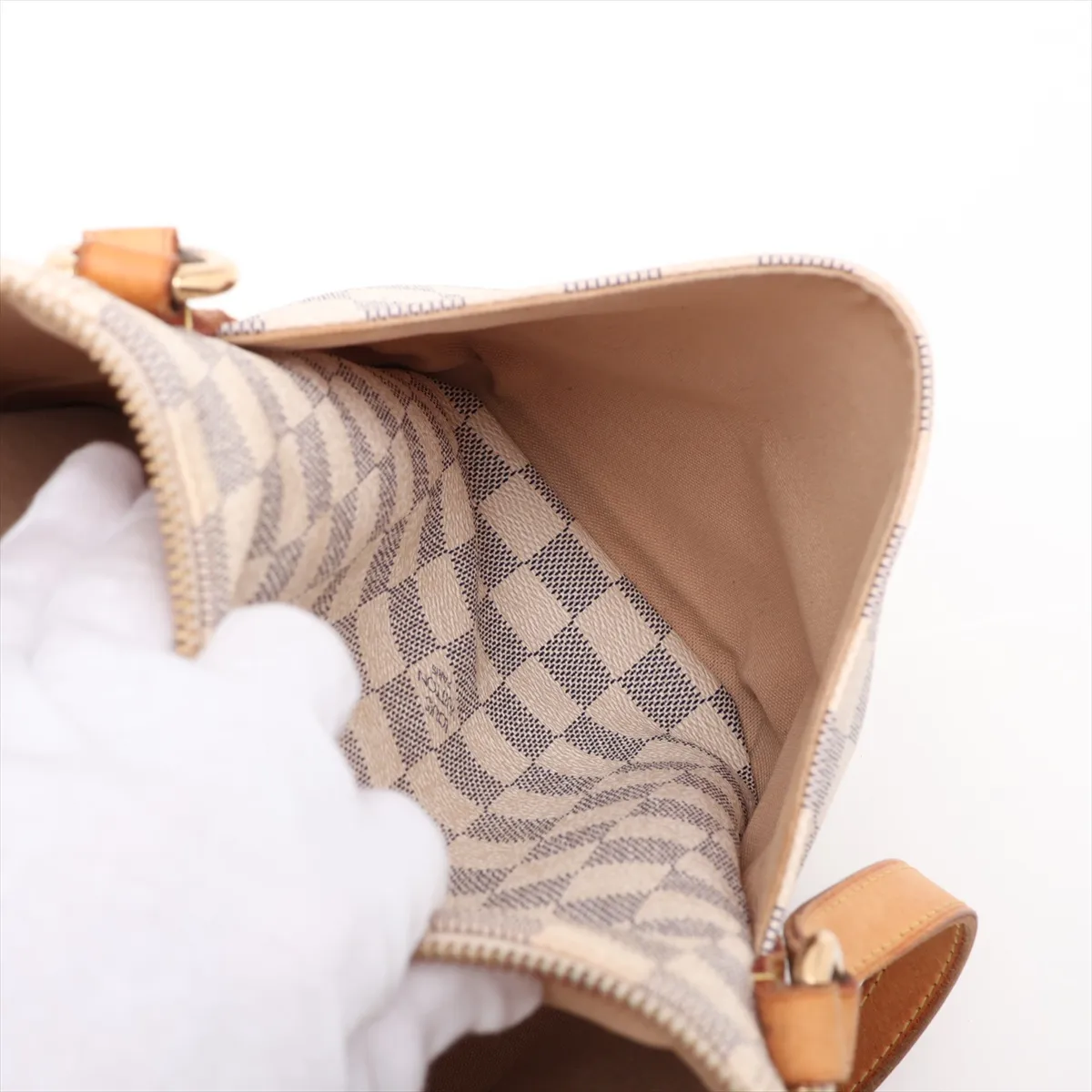 Damier Azur Totally PM N51261 FL0160 White — view 10