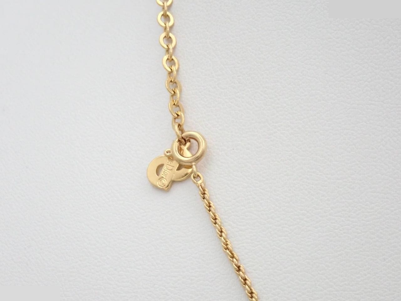 Gold necklace, chain approximately 44cm — view 2
