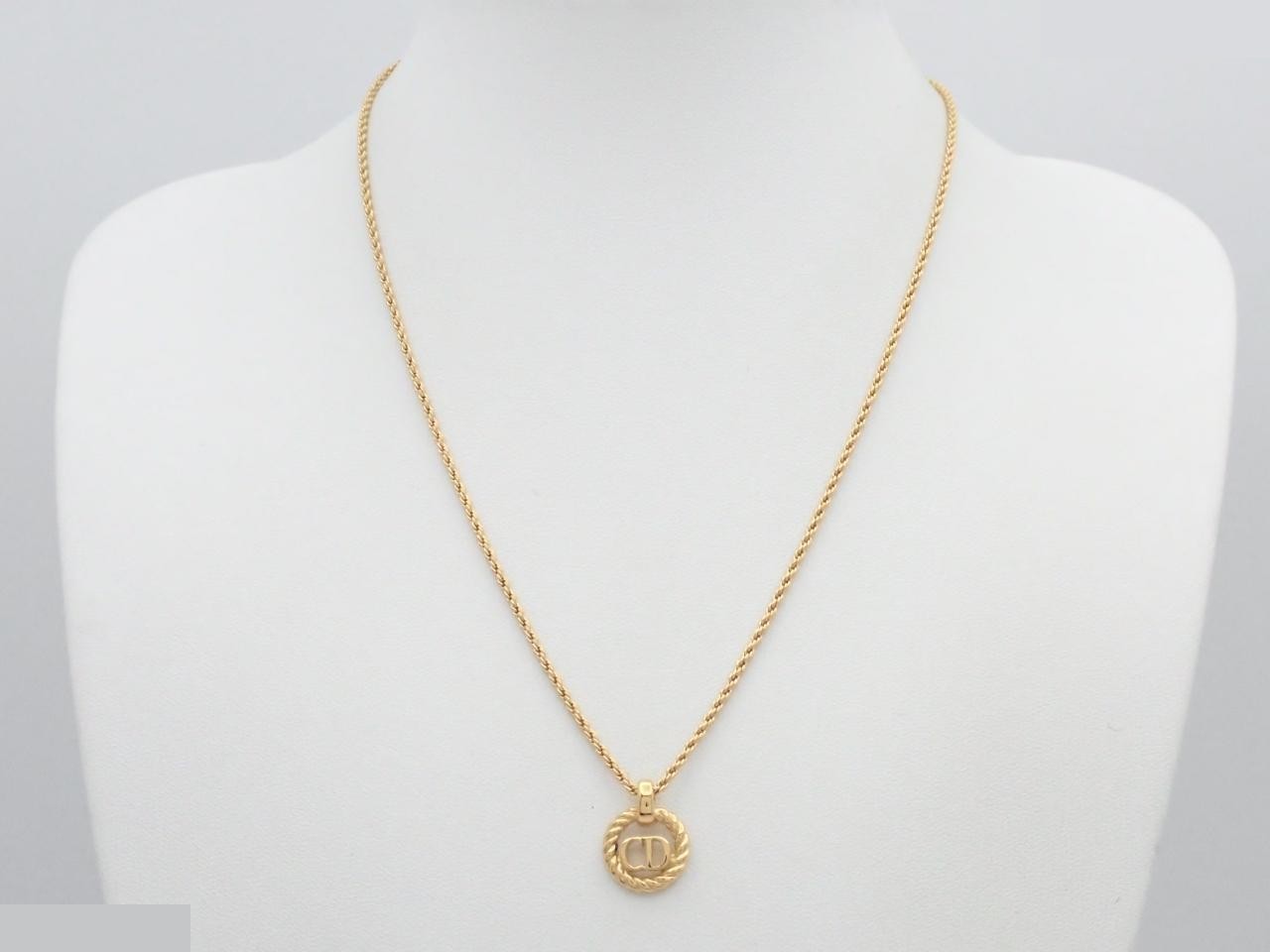 Gold necklace, chain approximately 44cm — view 3