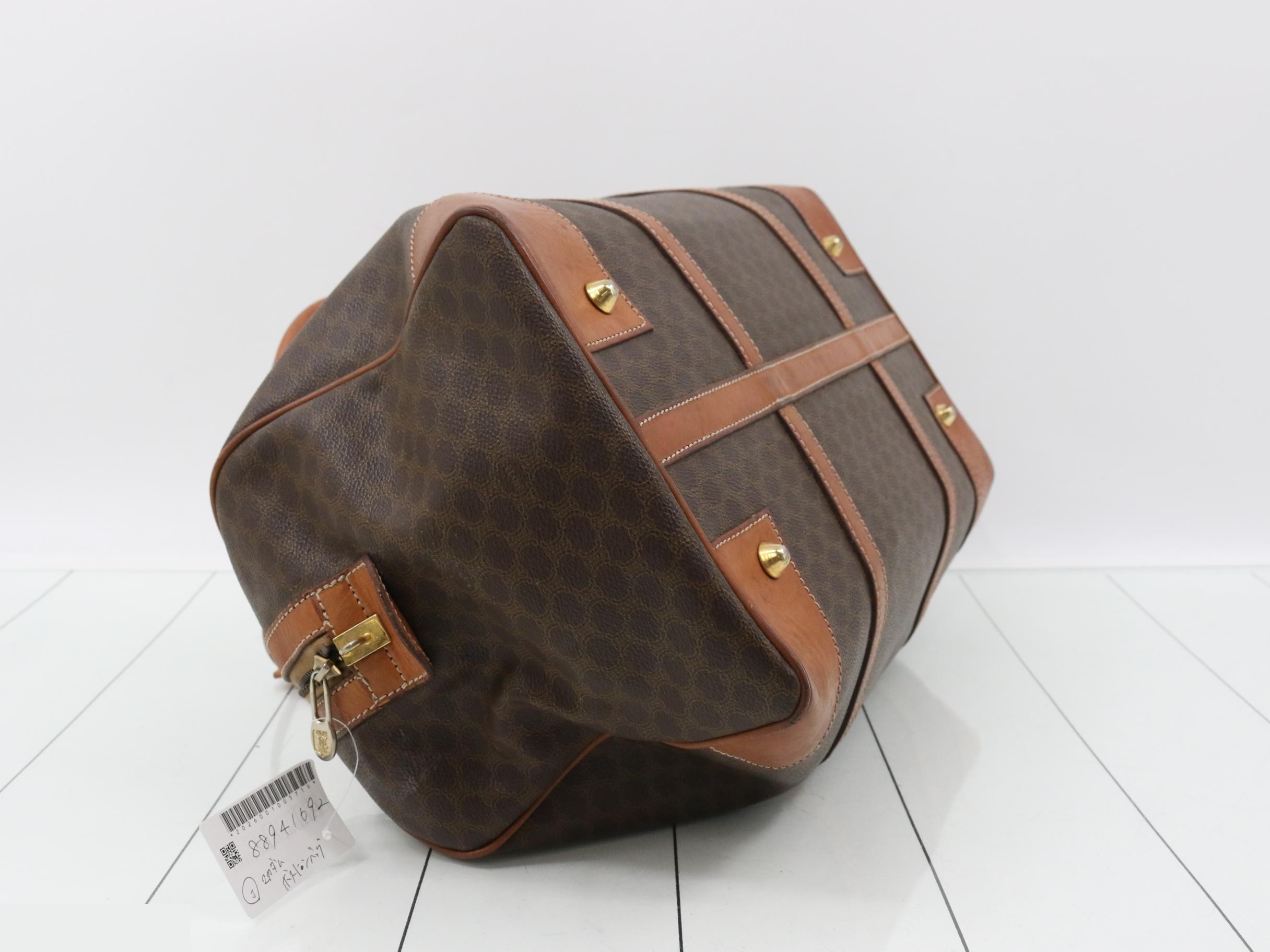 Leather Macadam pattern Boston bag with 2 keys and clochette. — view 5