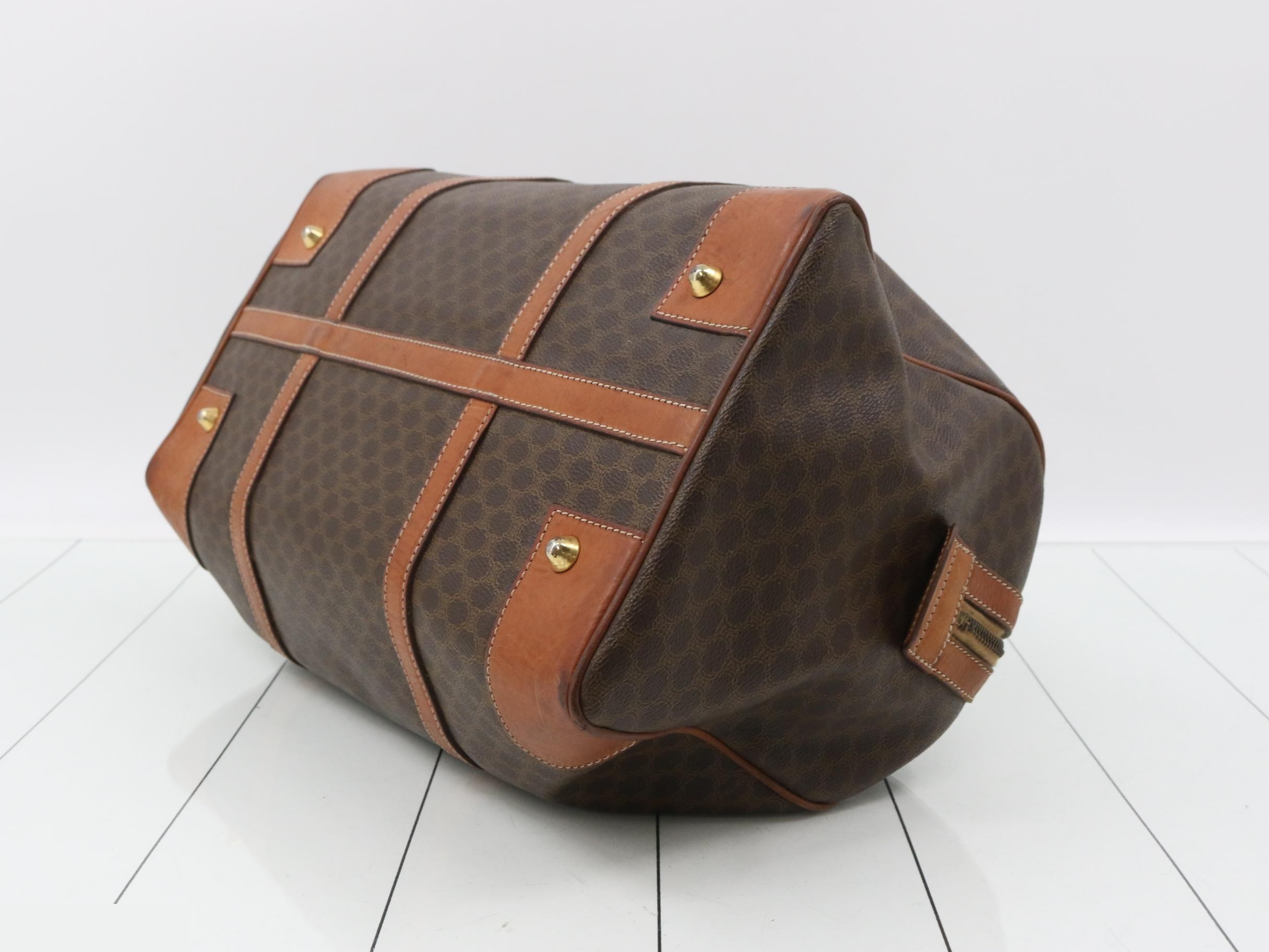 Leather Macadam pattern Boston bag with 2 keys and clochette. — view 6