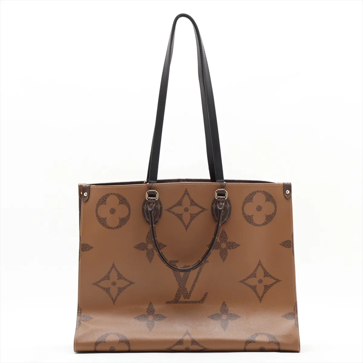 Giant Monogram Reverse OnTheGo GM M45320 TJ4230 Brown (RFID detected) — view 2