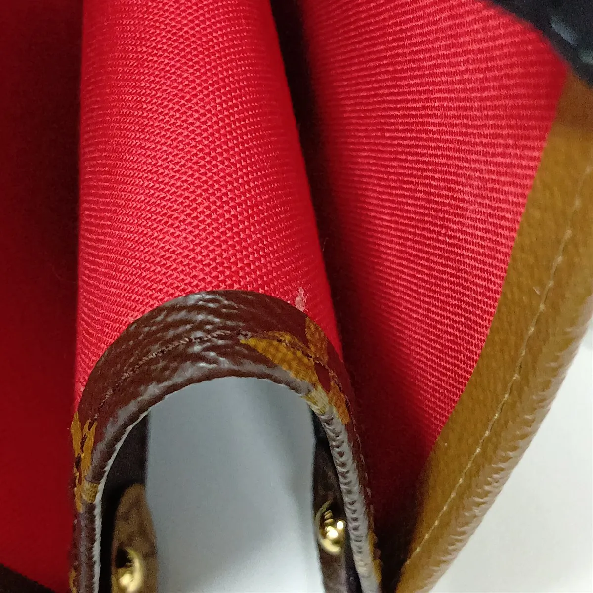 Giant Monogram Reverse OnTheGo GM M45320 TJ4230 Brown (RFID detected) — view 14