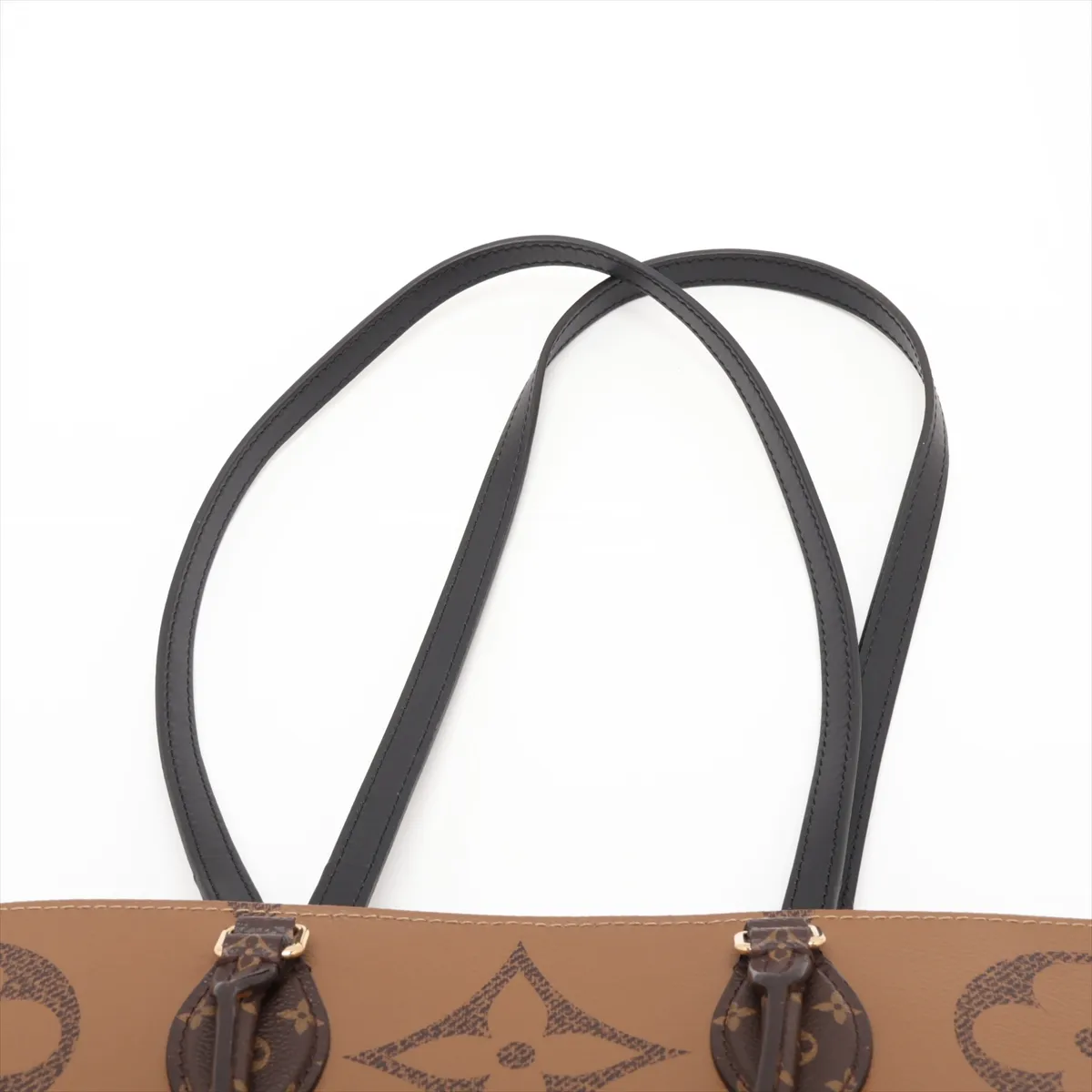 Giant Monogram Reverse OnTheGo GM M45320 TJ4230 Brown (RFID detected) — view 6