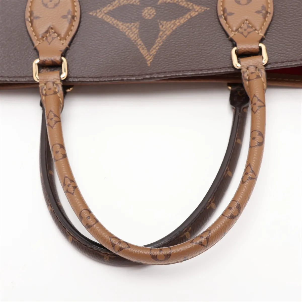 Giant Monogram Reverse OnTheGo GM M45320 TJ4230 Brown (RFID detected) — view 7