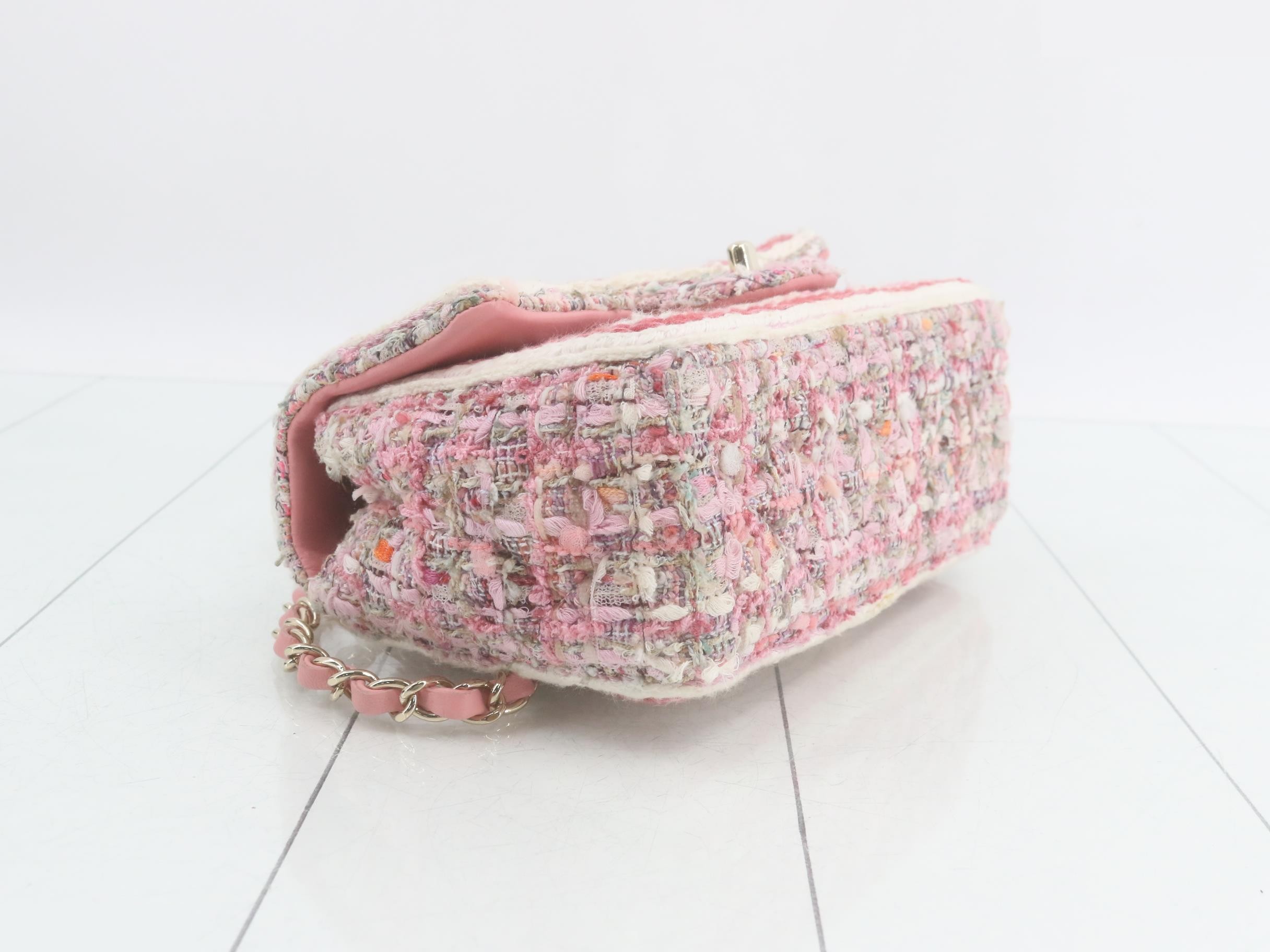 Tweed Mini Matelassé Shoulder Bag — view 5