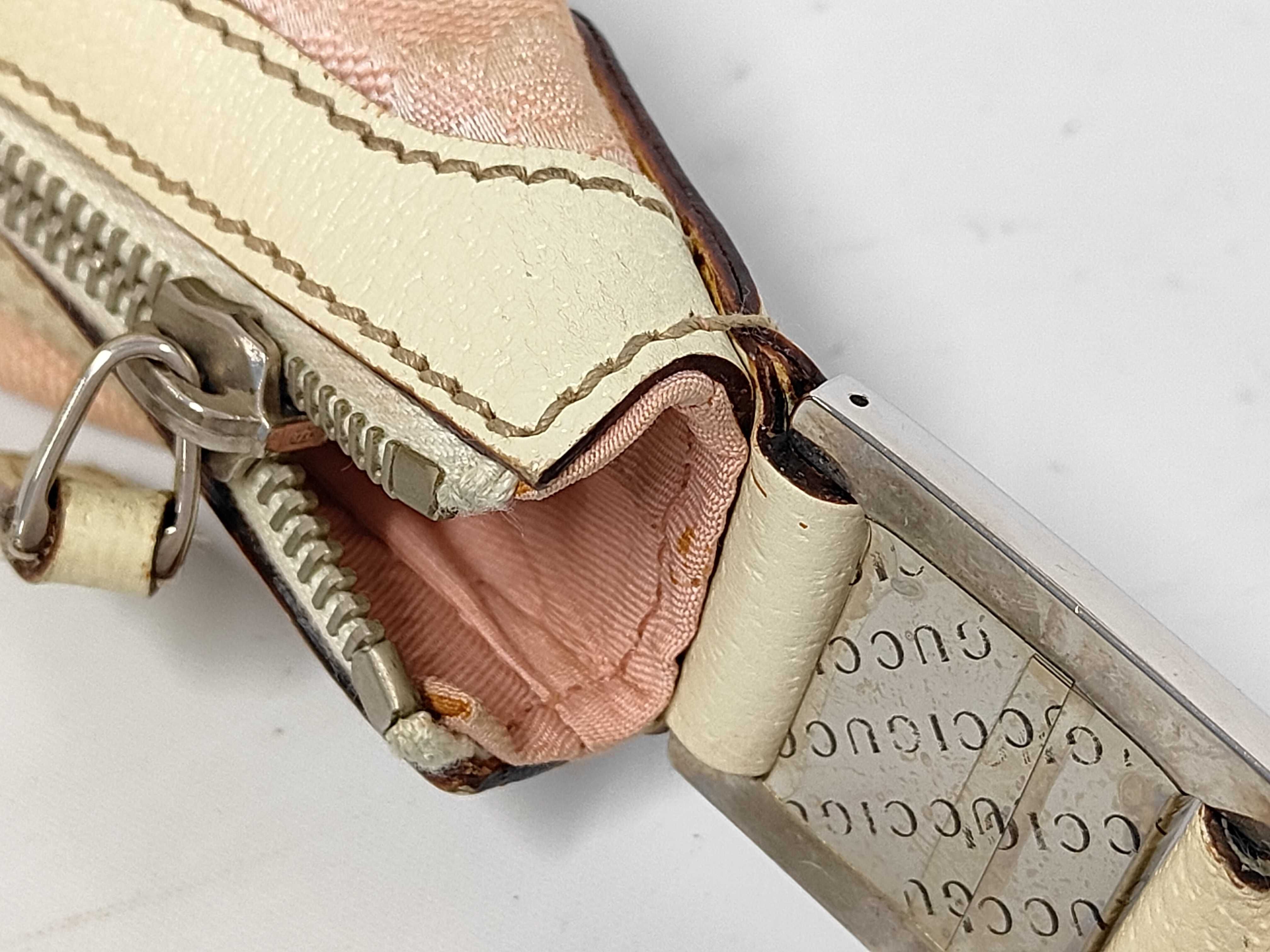 One-Shoulder Bag / GG Canvas / Pink / 002058 — view 5