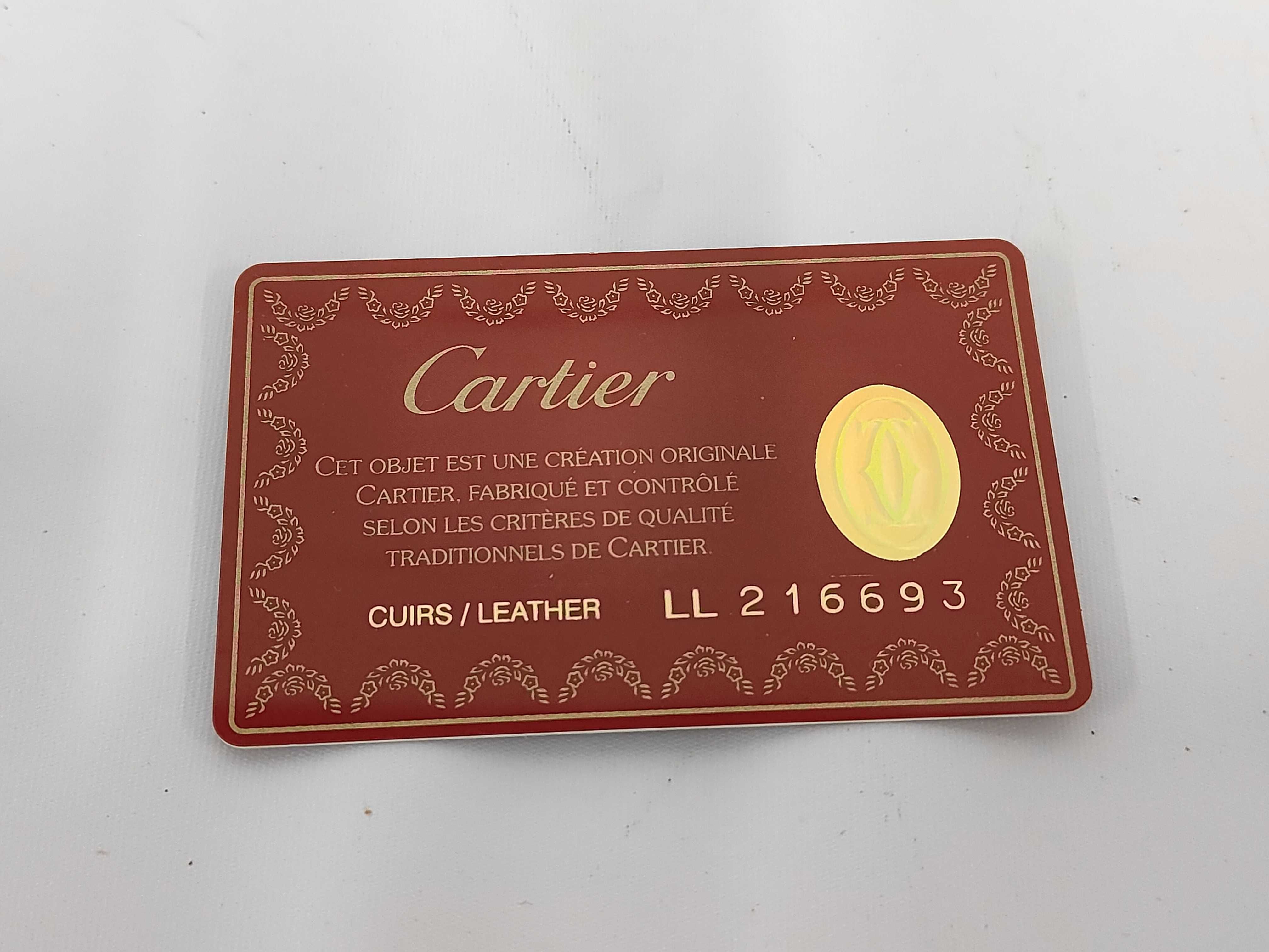 Pasha de Cartier Bi-fold Wallet Leather Wallet — view 13