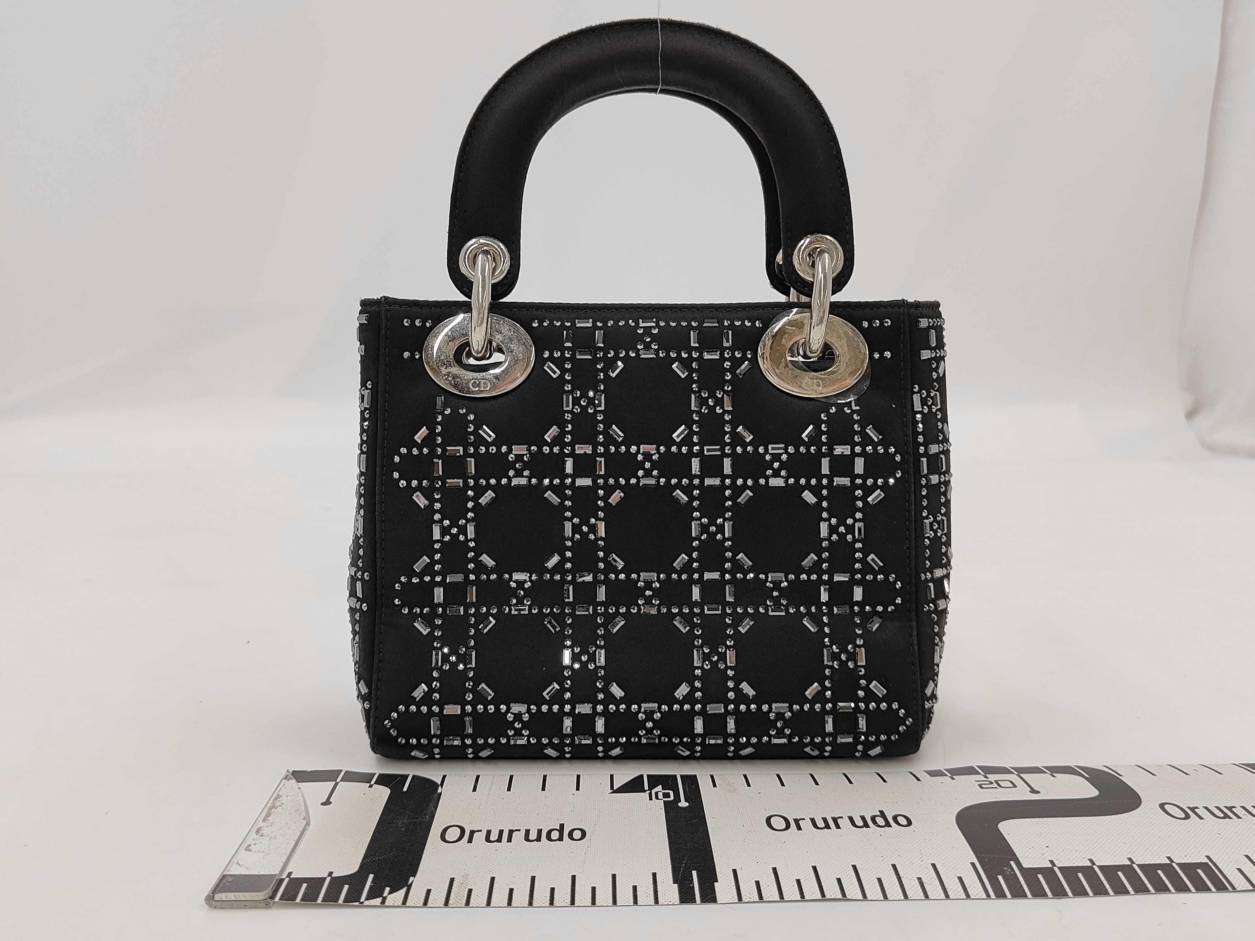 Lady Dior Satin Handbag — view 2