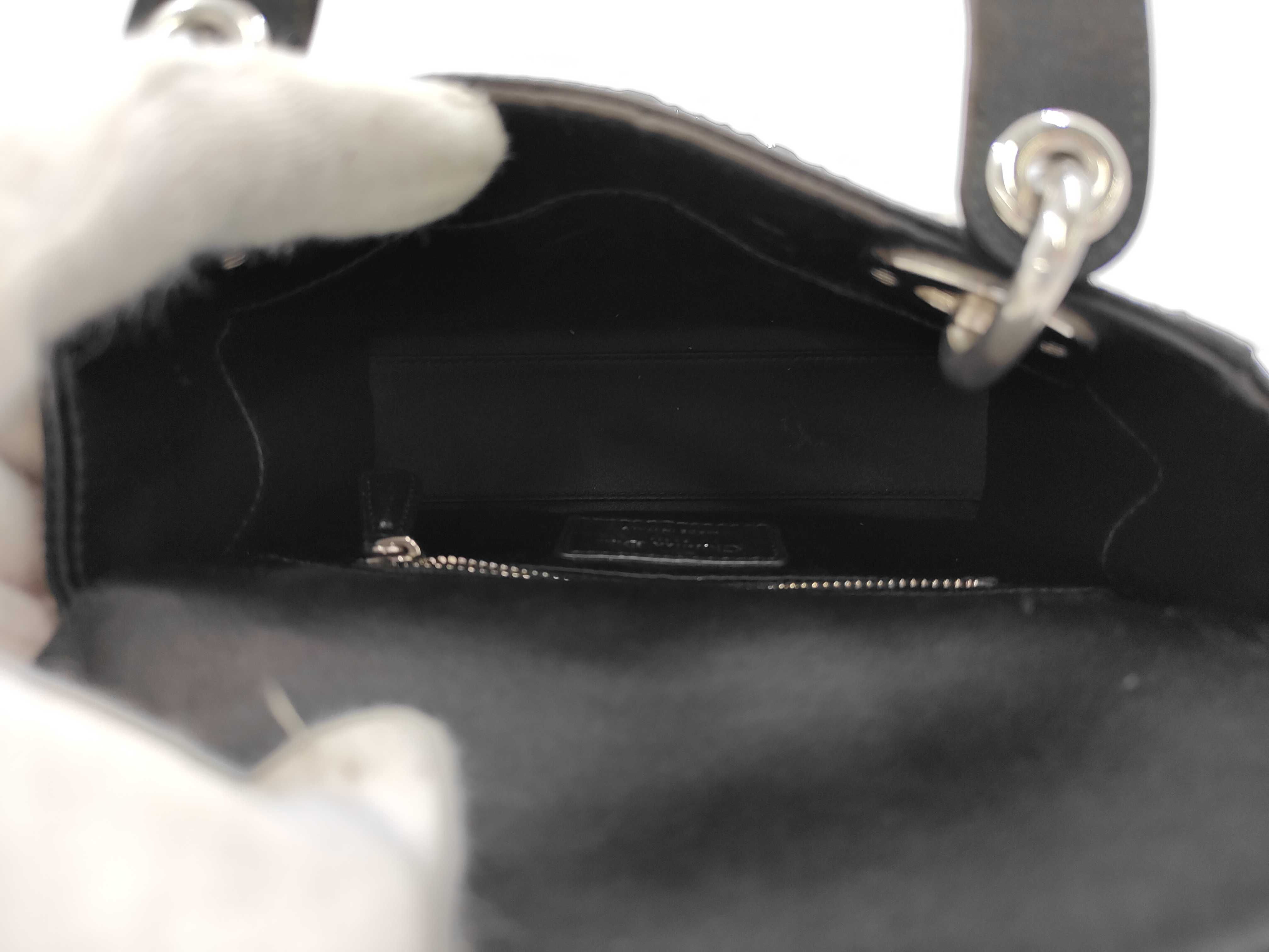 Lady Dior Satin Handbag — view 8