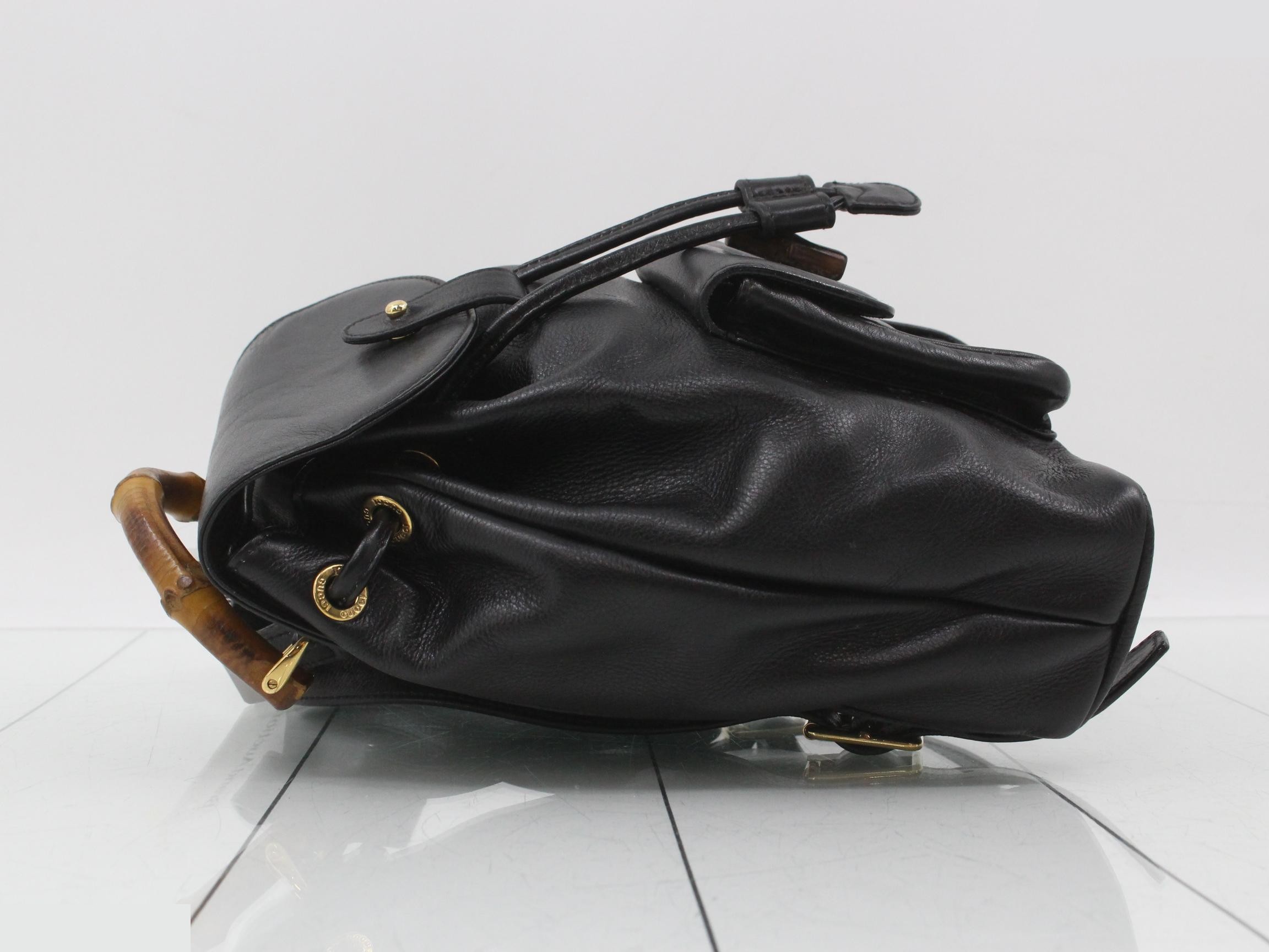 Bamboo Backpack Calf — view 4